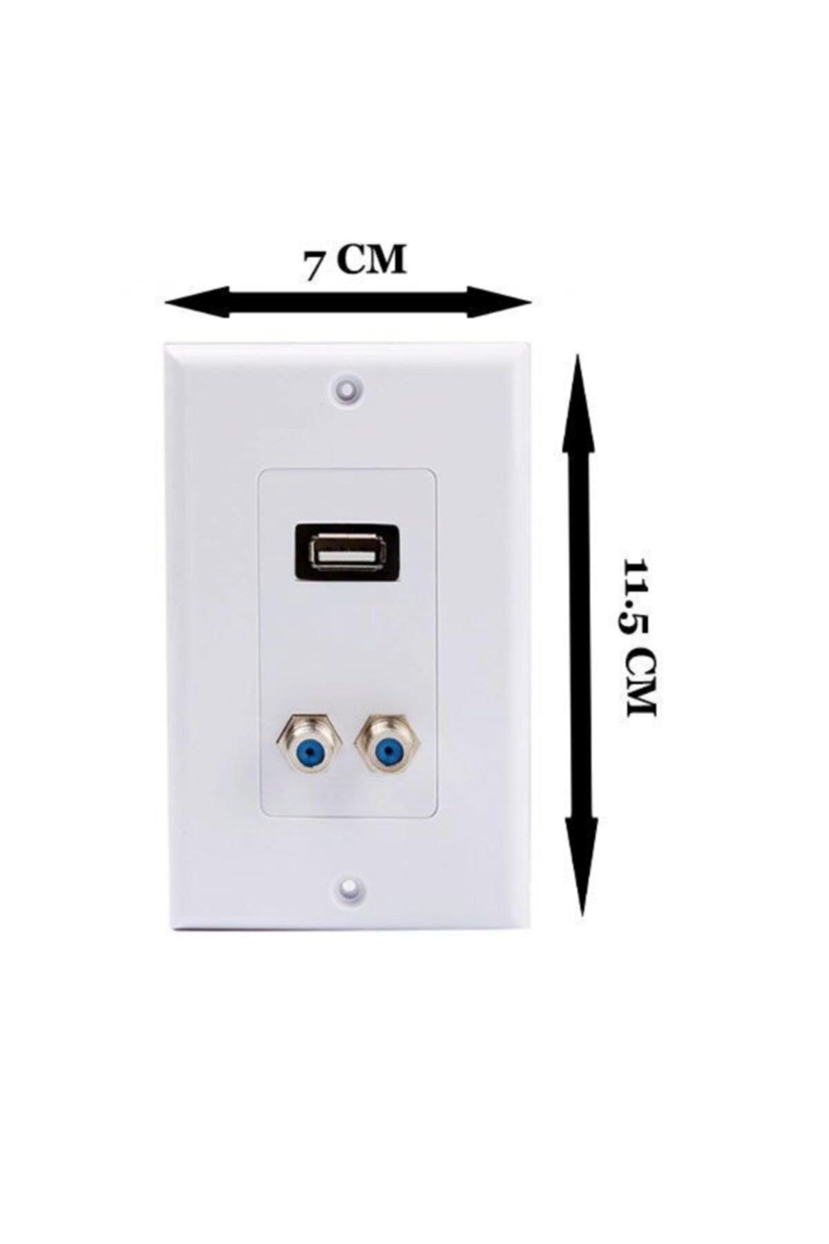 Usb2.0 1*female +2*f Female 70mm*115mm