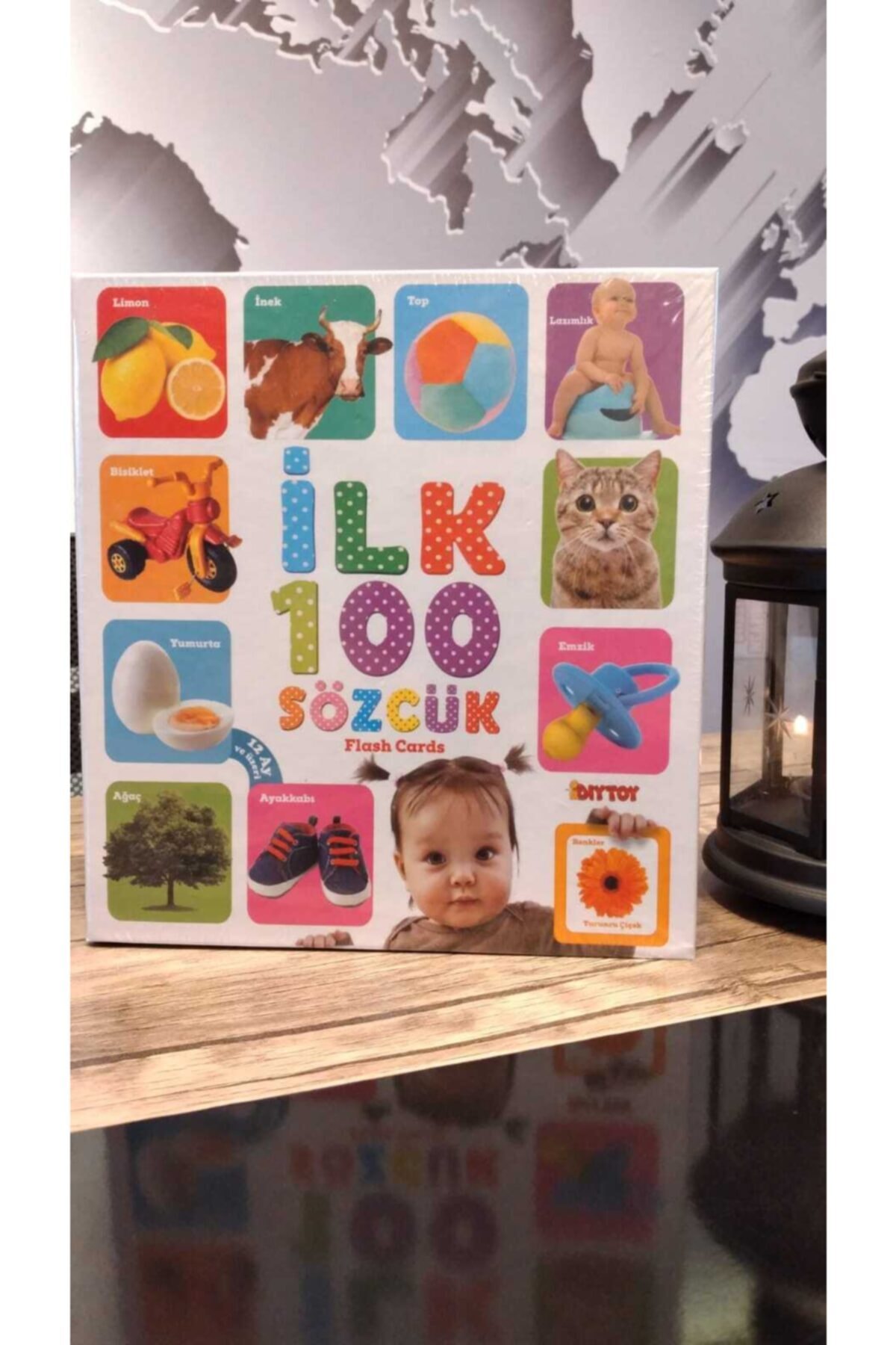 Diytoy S Hafıza Set Ilk 100 Sözcük Zeka Oyun Kartları Ve Ilk 50 Hafıza Kart Dy-set001 fotoğrafı 2 (önizleme)