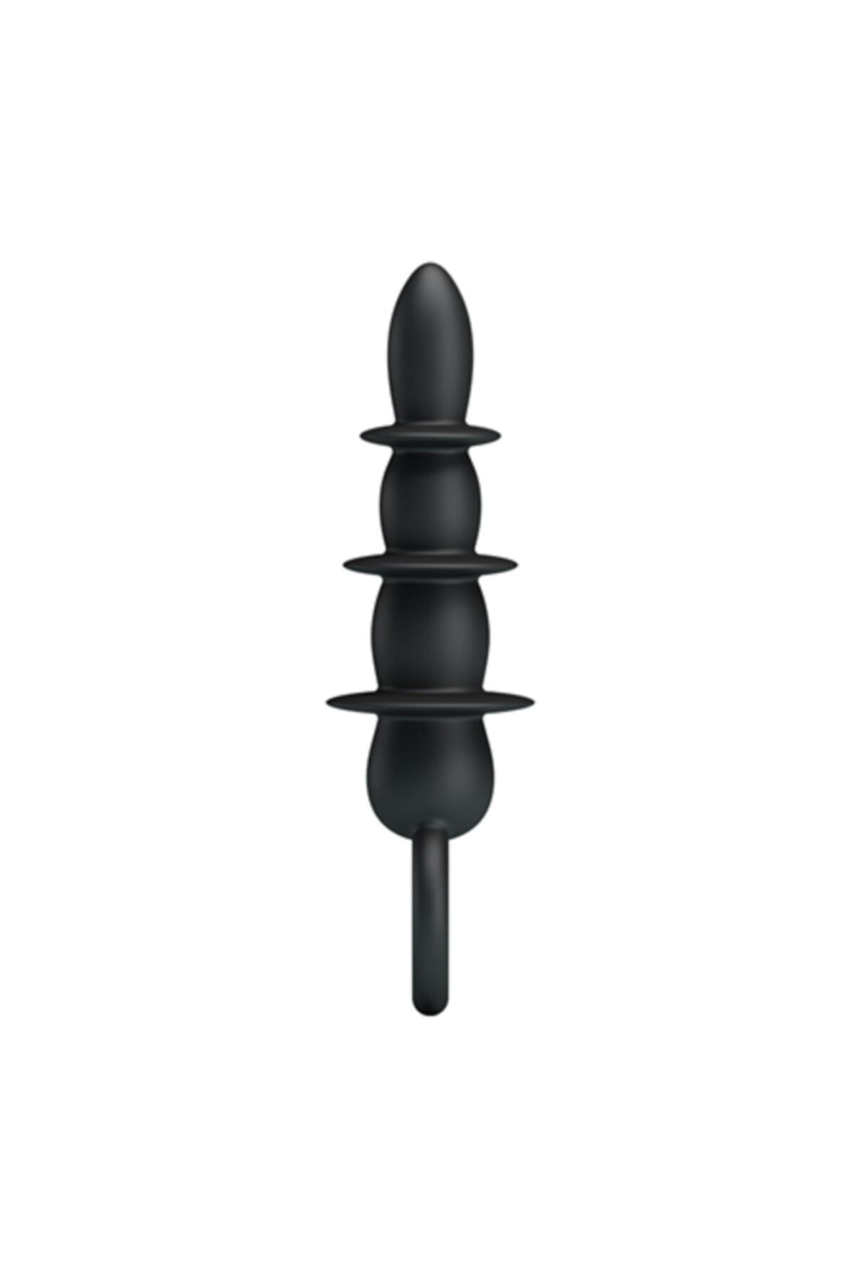 Hızlıexpress 13 cm Boğumlu Süper Kalite Anal Plug Anal Açıcı Siyah  Dildo 4