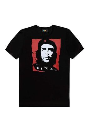 Che Guevara Yüz Desenli Erkek Tişörtü Model9007 05247