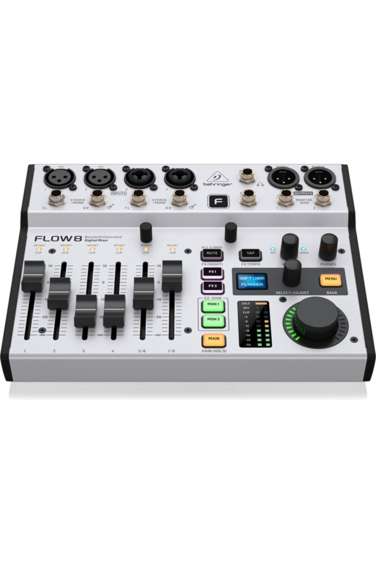 Behringer Flow 8 8-ınput Digital Mixer With Bluetooth And App