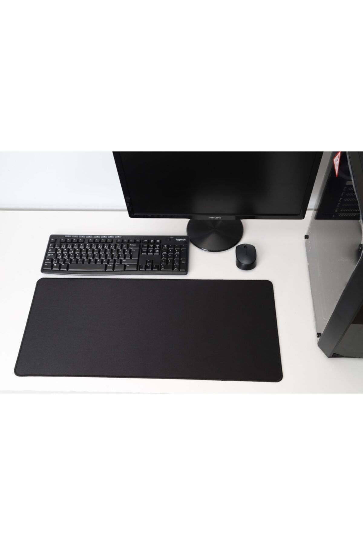 FİTGAME-70x30 Xl Gaming Mouse Pad Απλό Μαύρο 3