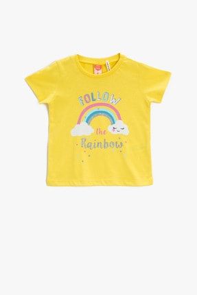 Kız Bebek Sari T-Shirt 1YMG19538OK