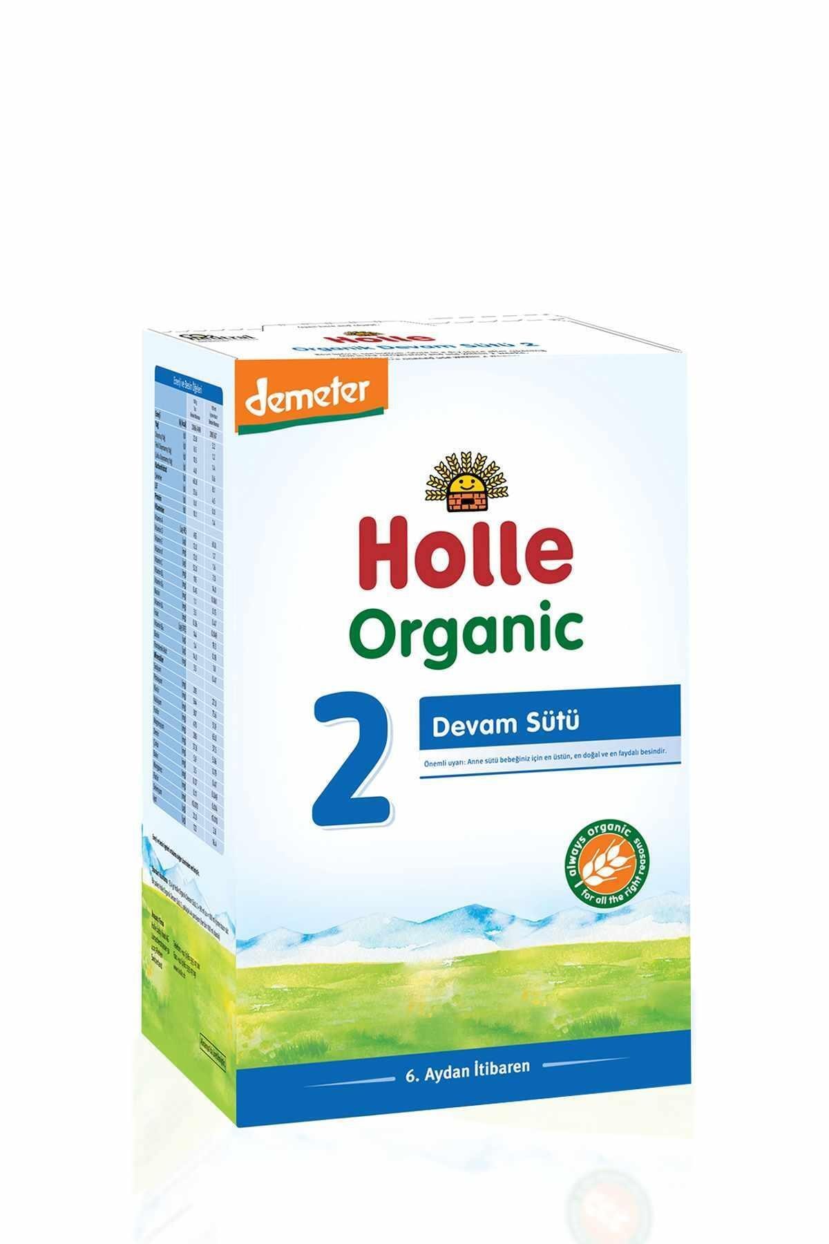 Holle Organik 2 Bebek Devam Sütü Formülü 600 gr