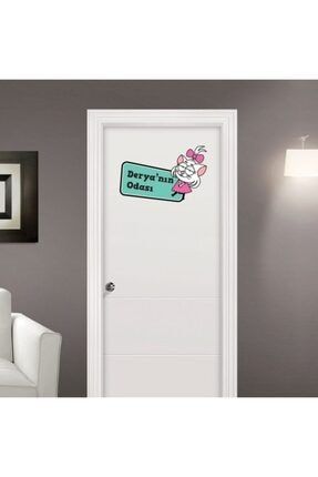 Oda Kapısı Sticker-3 35x50 Cm Çocuk Odası Kapı Ve Duvar Sticker KRL-044
