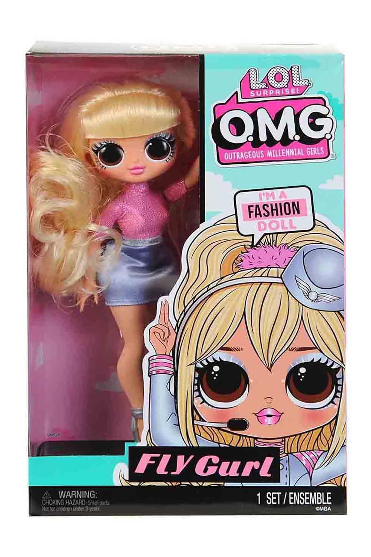 Lol L.o.l. Surprise Omg Bebe i Fly Gurl Pembe Anne Bebek Cocuk