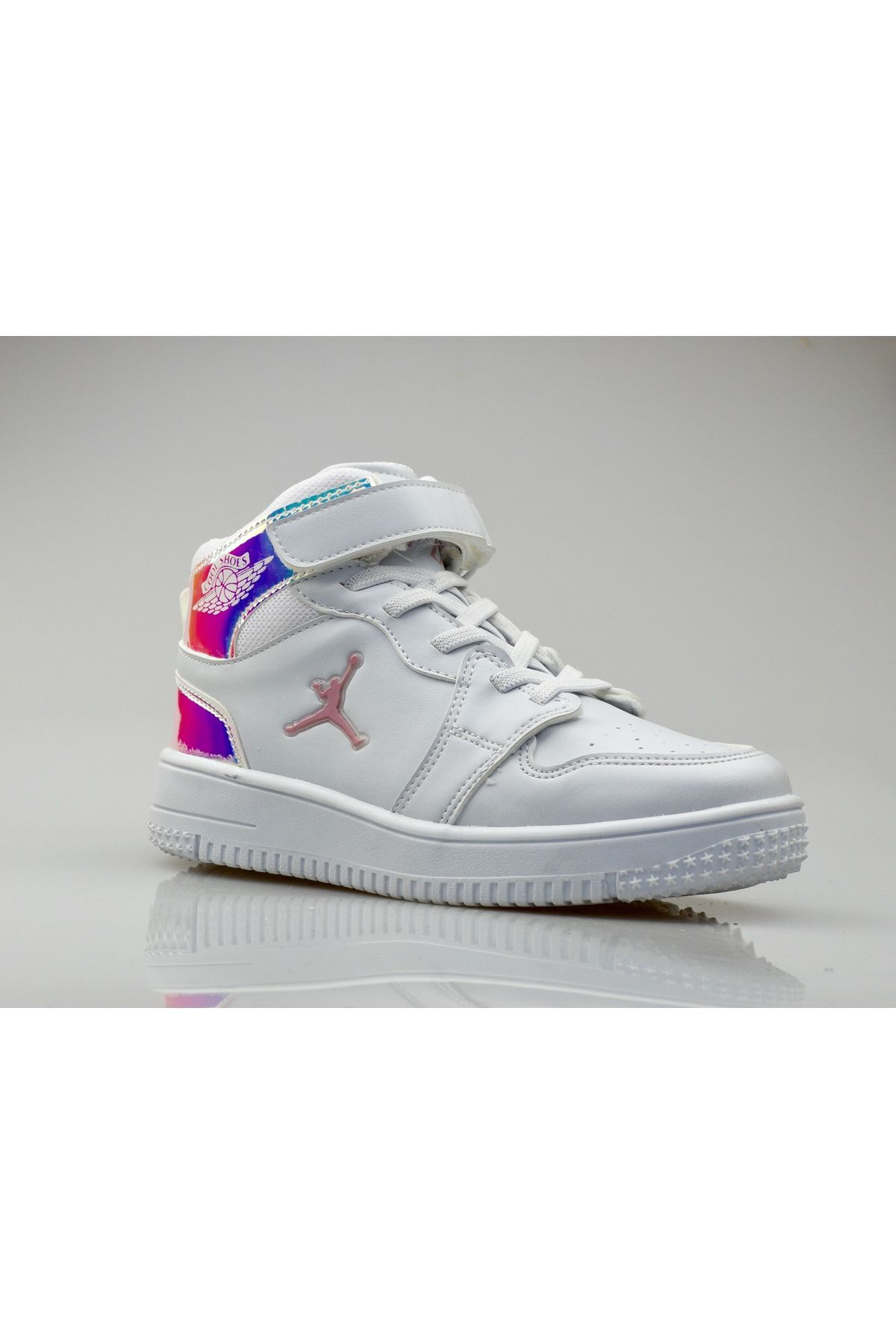 Kız çocuk bilekli sneaker  , ortopedik spor ayakkabı 2