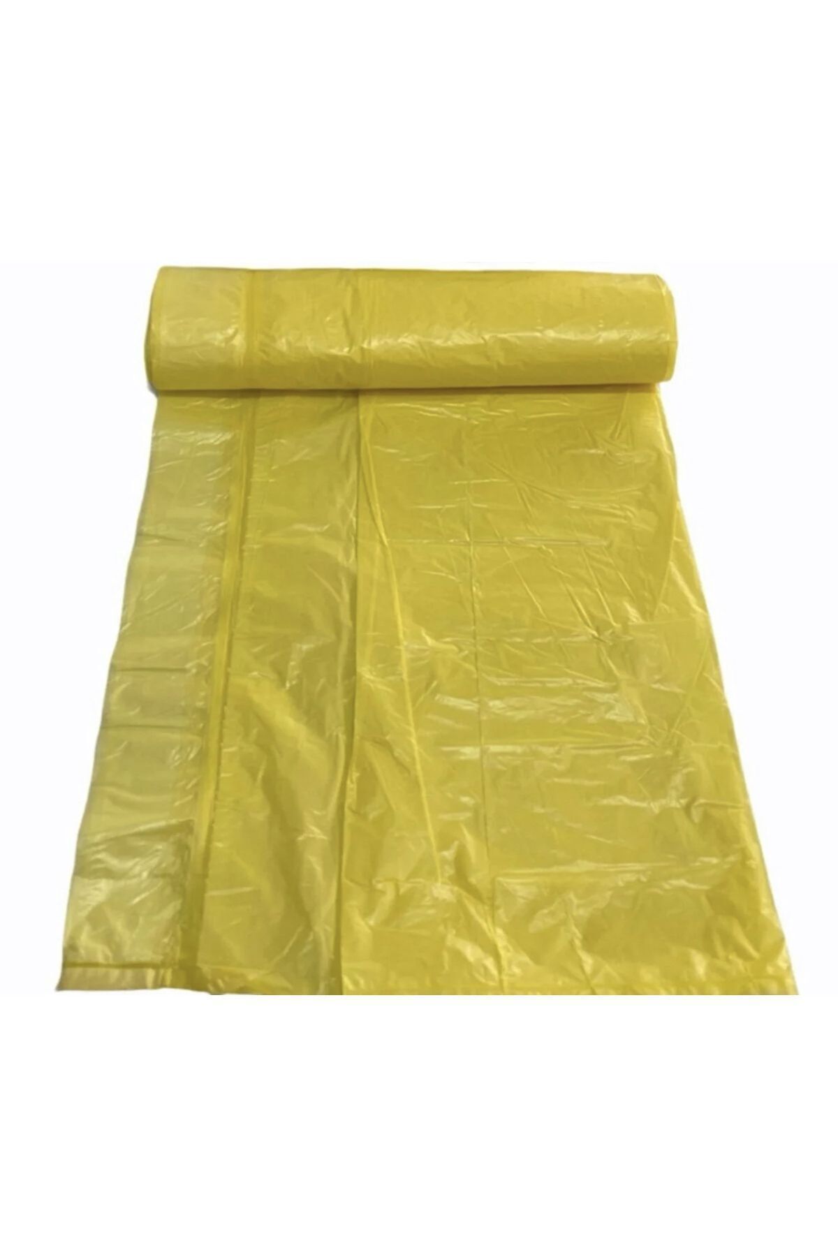 Clean-Medium Size 5 Roll Lemon Scented Drawstring Garbage Bag - 55*60 Garbage Bag 4