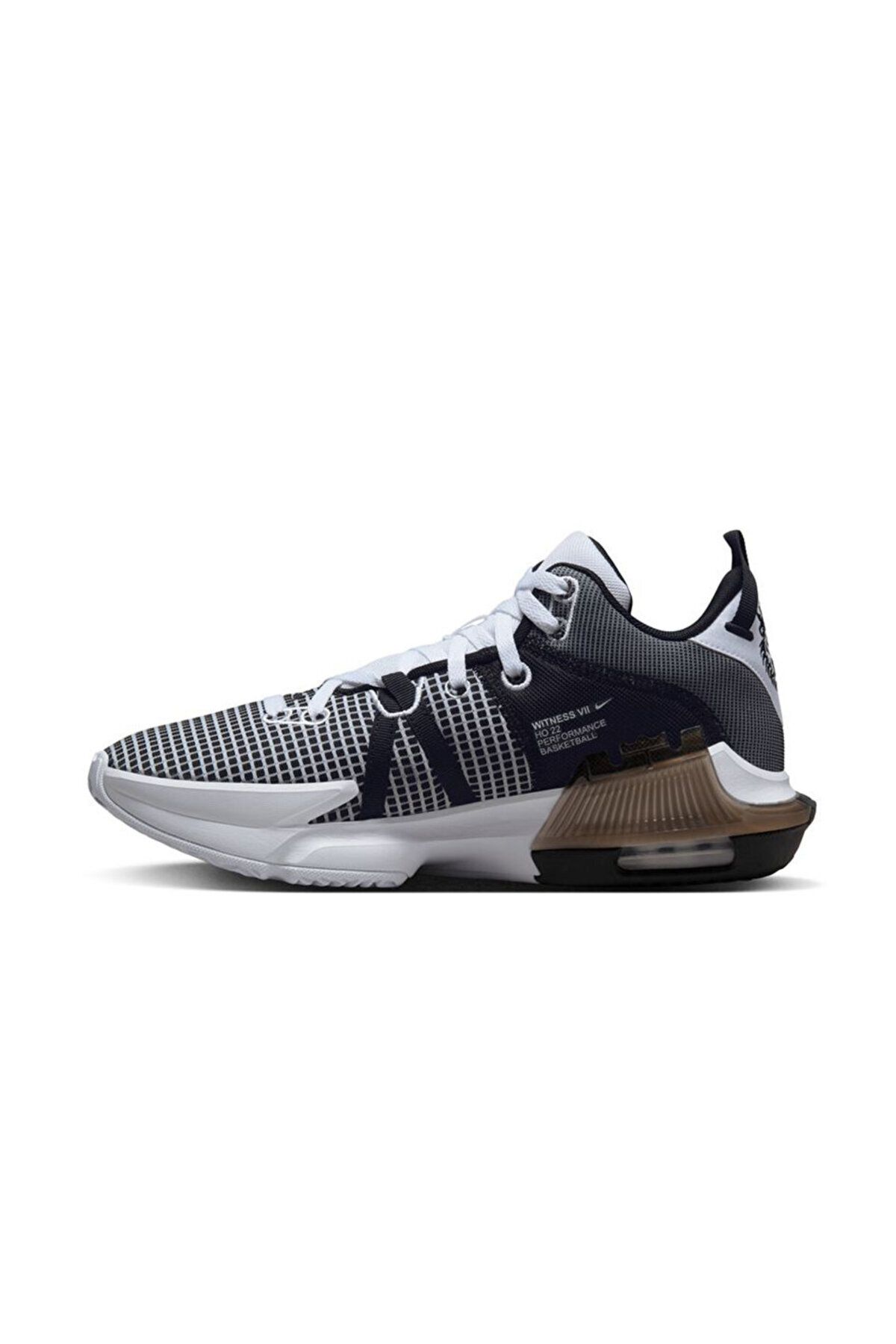 کفش بسکتبال خاکستری مردانه و زنانه DM1123 100 Gry LeBron Witner VII Nike