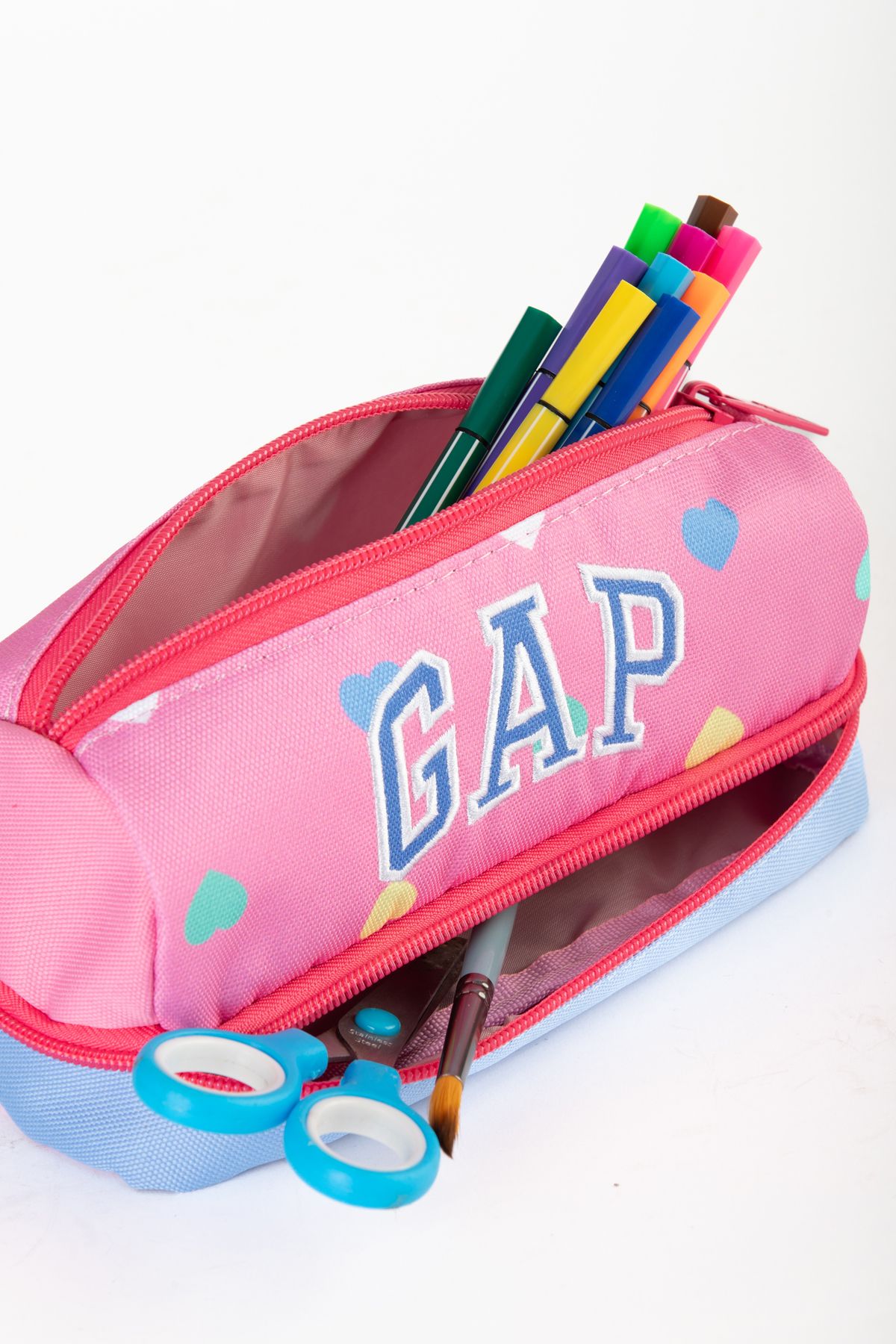 GAP-حقيبة حامل أقلام متعددة الاستخدام مع مقصورتين للأطفال 2