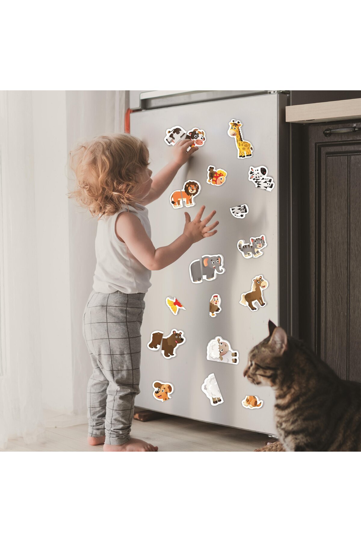yükselen zeka Magnet Puzzle  Bebek - Yükselen Zeka - 12-36 Ay fotoğrafı 3 (önizleme)