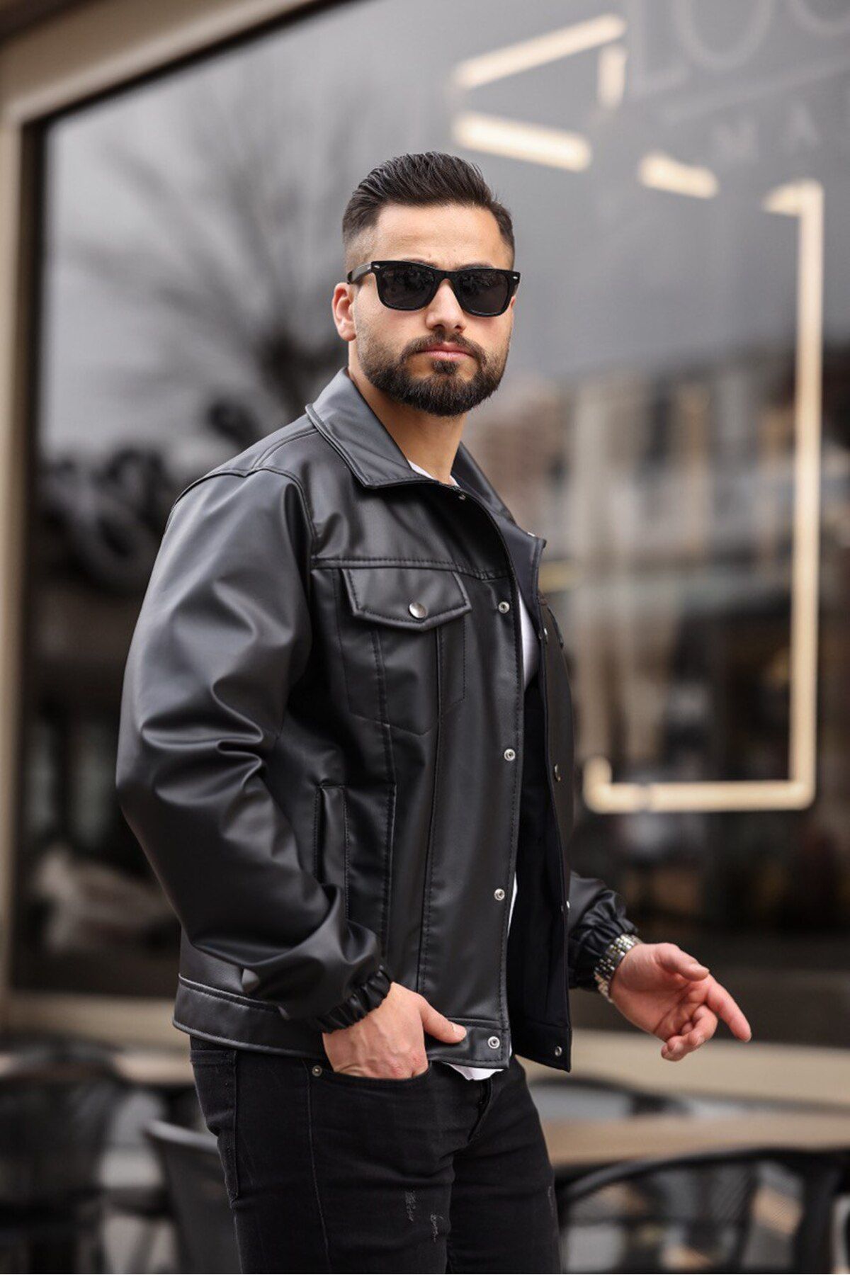 BASEL.CO Vintage Leather Jacket Design