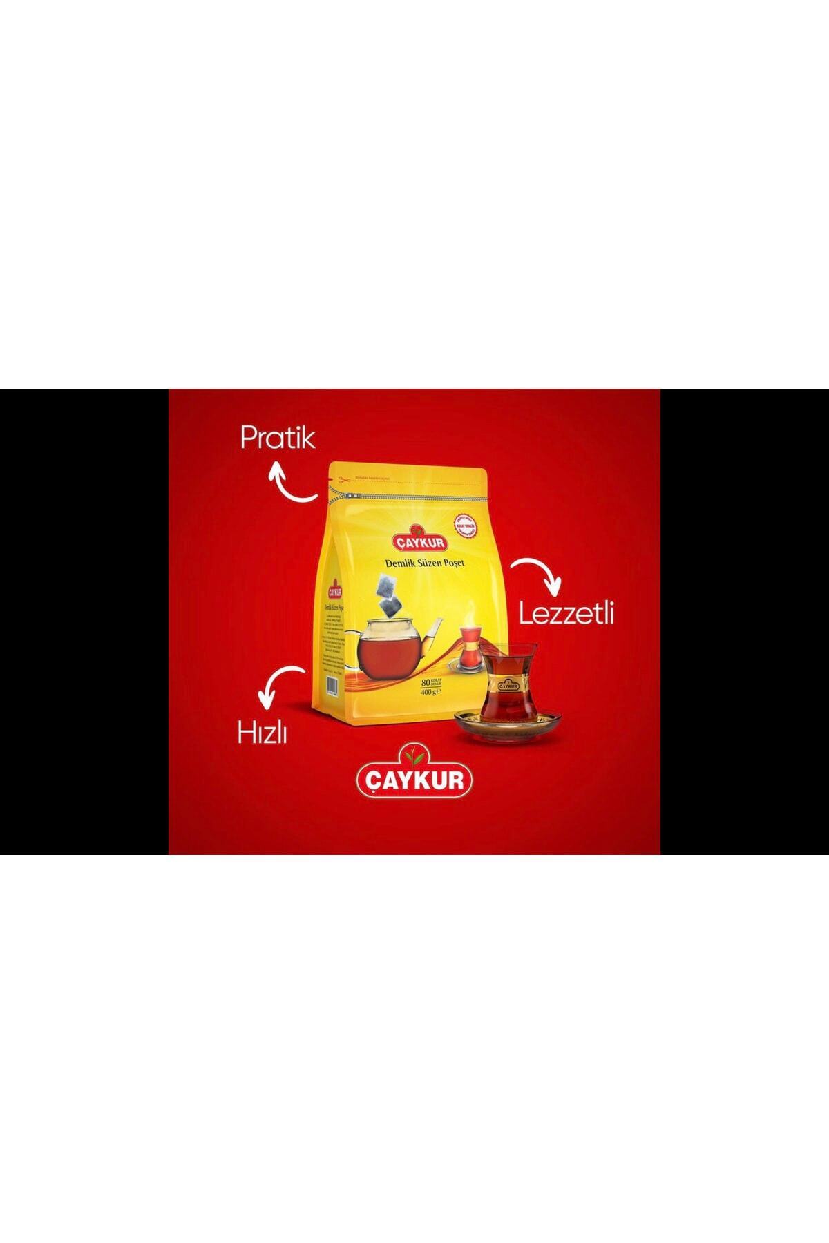 Çaykur Demlik Poşet Çay 5 Glık 200 Ad. Toplam 1000g