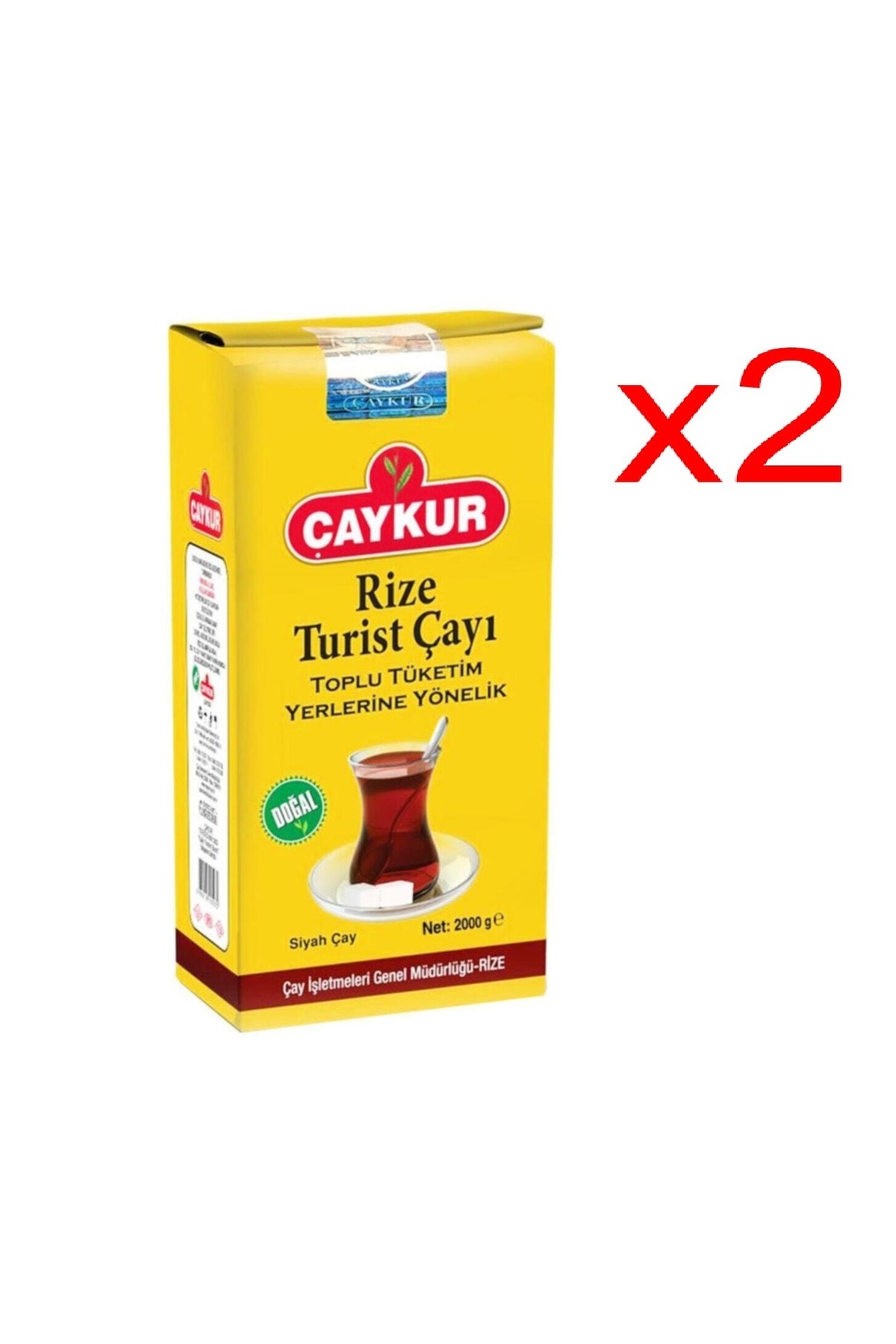 Çaykur Rize 2000 gr X 2 Adet