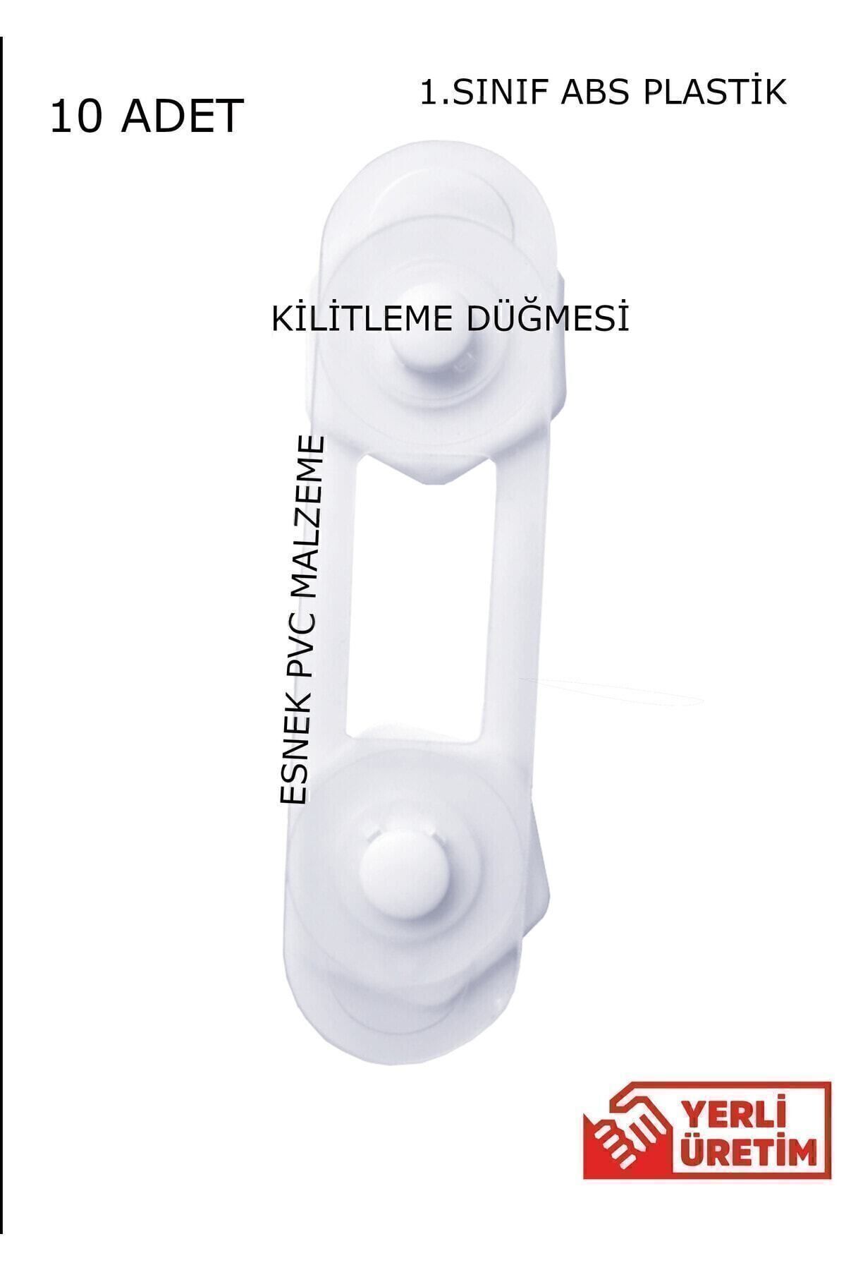 Baby World 10 Adet Mini Çok Amaçlı Çocuk Kilidi Dolap Çekmece Beyaz Eşya Çocuk Ve Bebek Emniyeti fotoğrafı 2 (önizleme)
