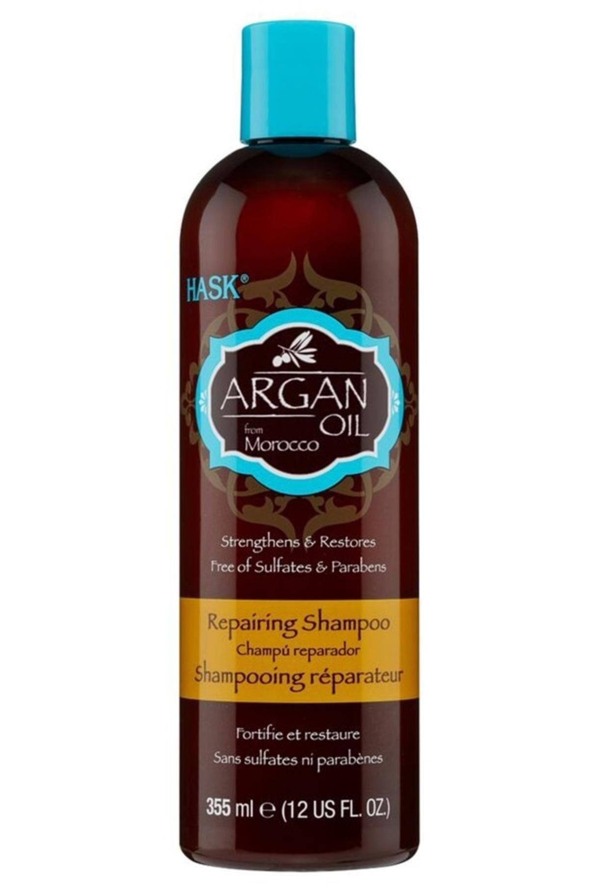HASK-355 مل شامبو زيت الأرغان 1