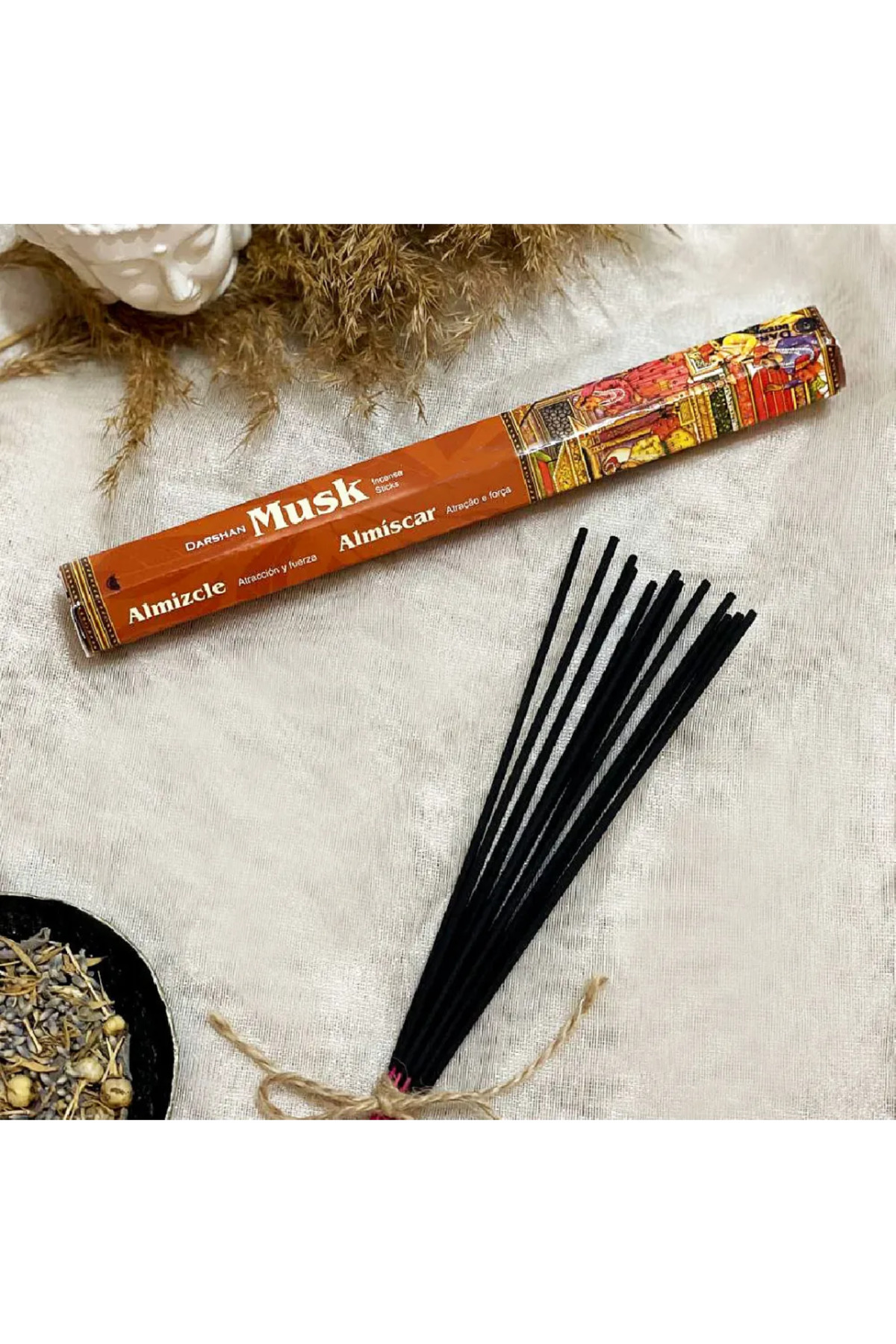 Darshan Musk Incense 1 Pack of 20 Sticks of Incense