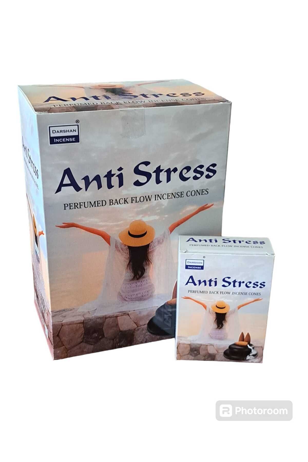 Darshan Anti Stress Backflow Incense 1 Pack 10 Backflow Incense