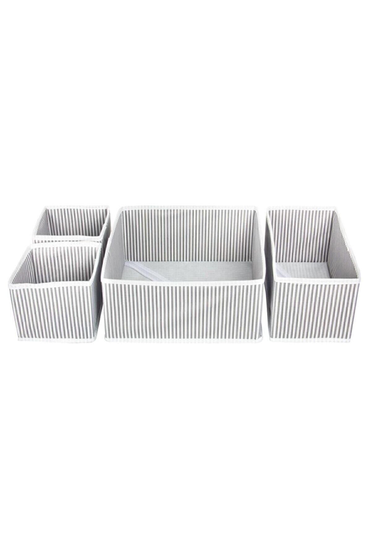 ALAS-Set de 4 cutii organizatoare - interior dulap și sertar 1