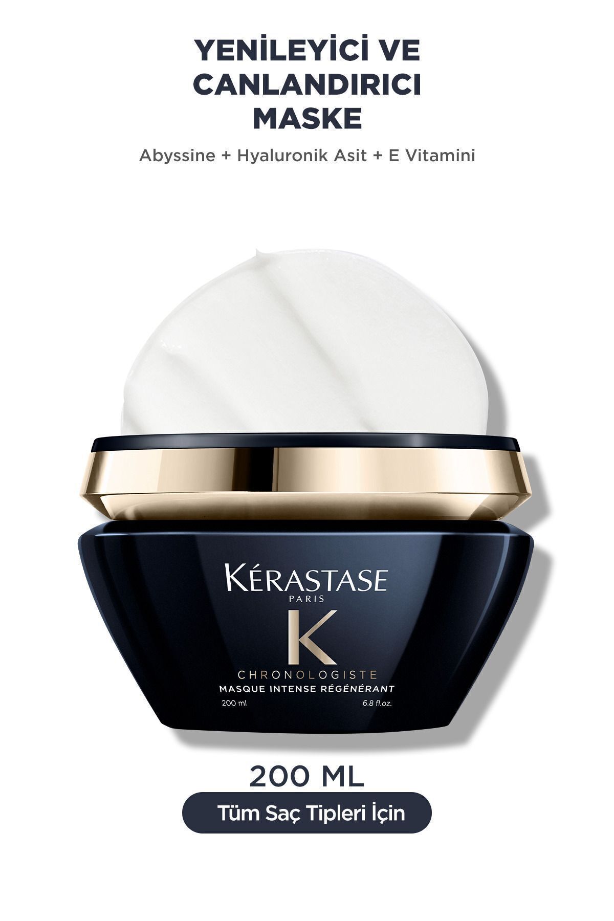 Kerastase SİYAH Chronologiste Masque Intense Régénérant Yenileyici