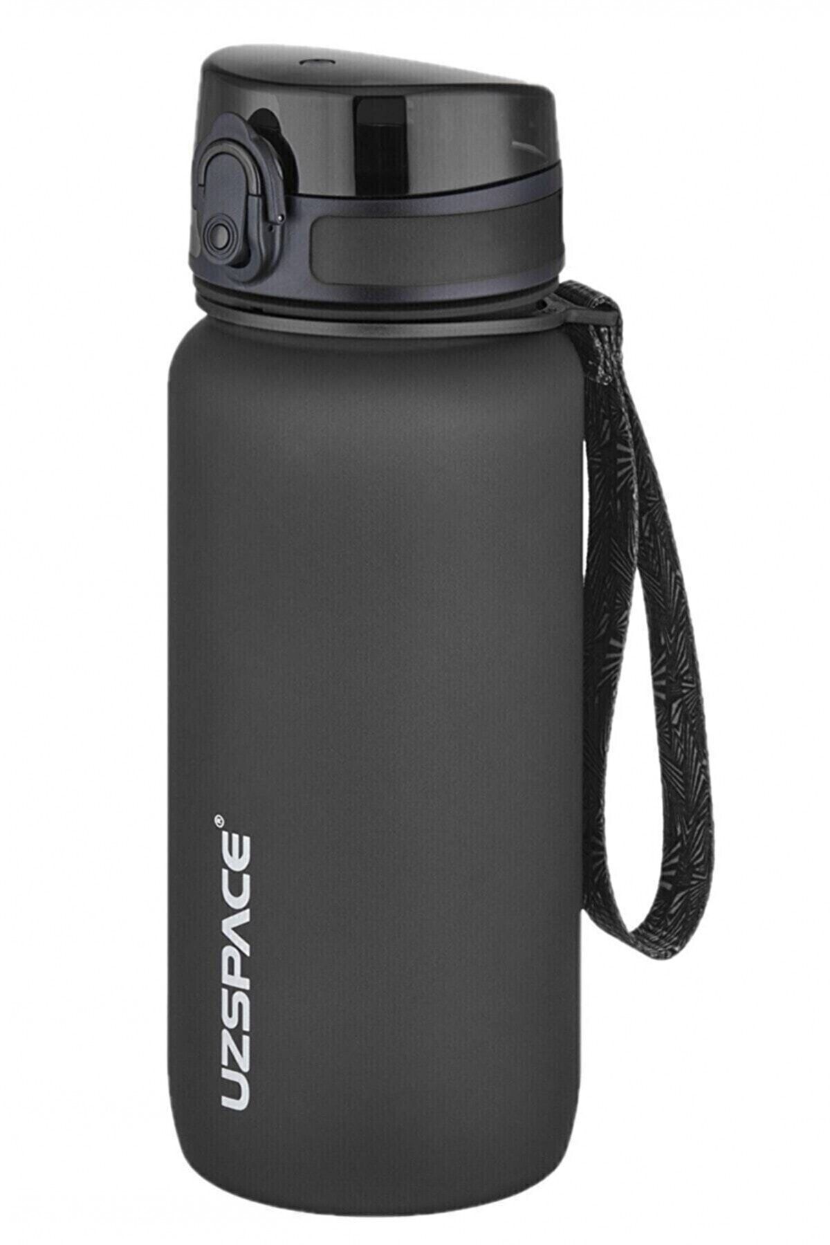 قمقمه مشکی سیاه 650ml و سفید Collexyion جدید Tritan بدون بو آب قوی 3037 Uzspace