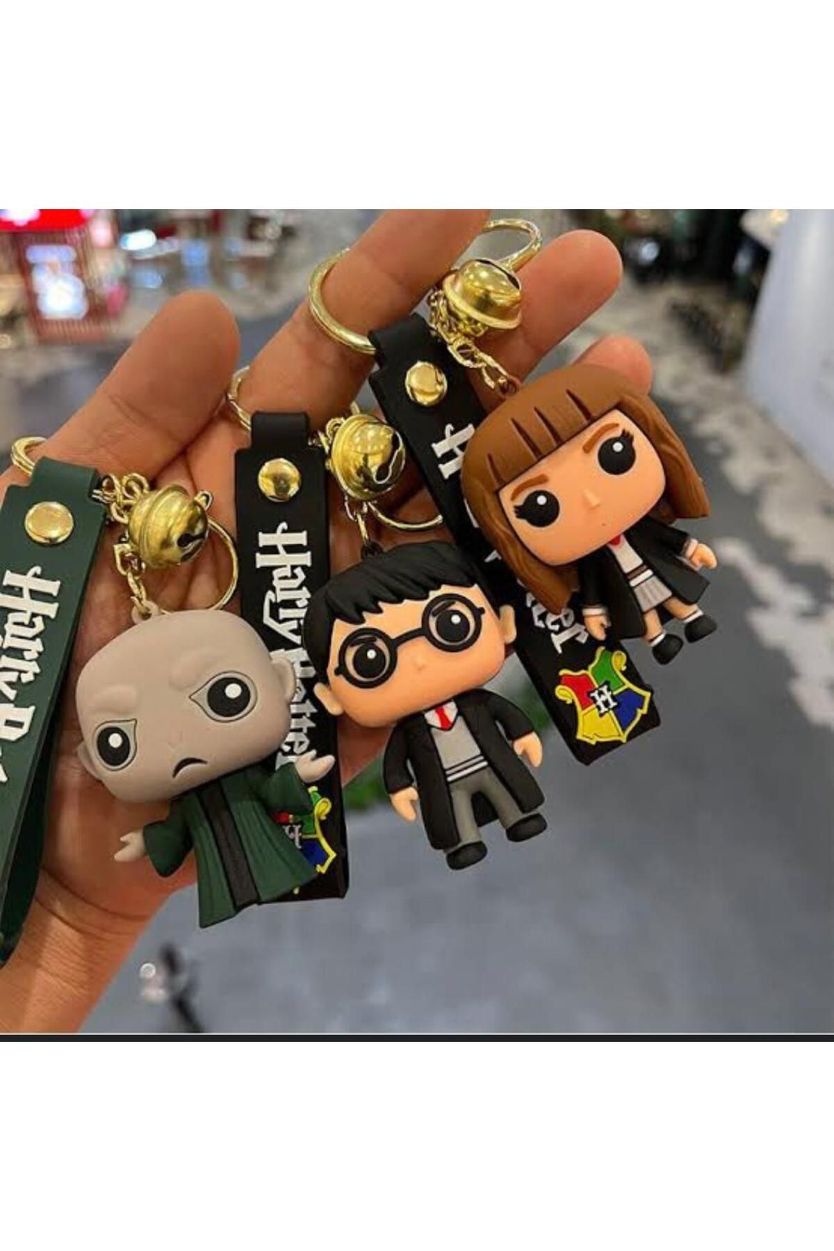 Millania-Harry Potter Severus Snape 3D Silicone Keychain and Bag Set 2