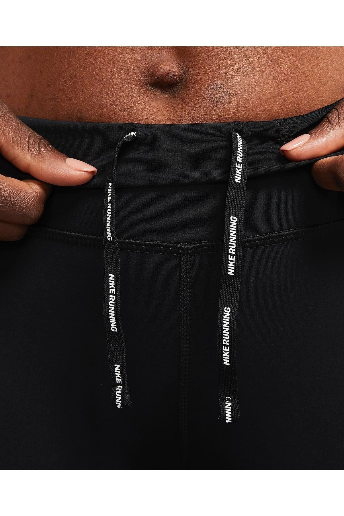Nike drawstring running tights discount