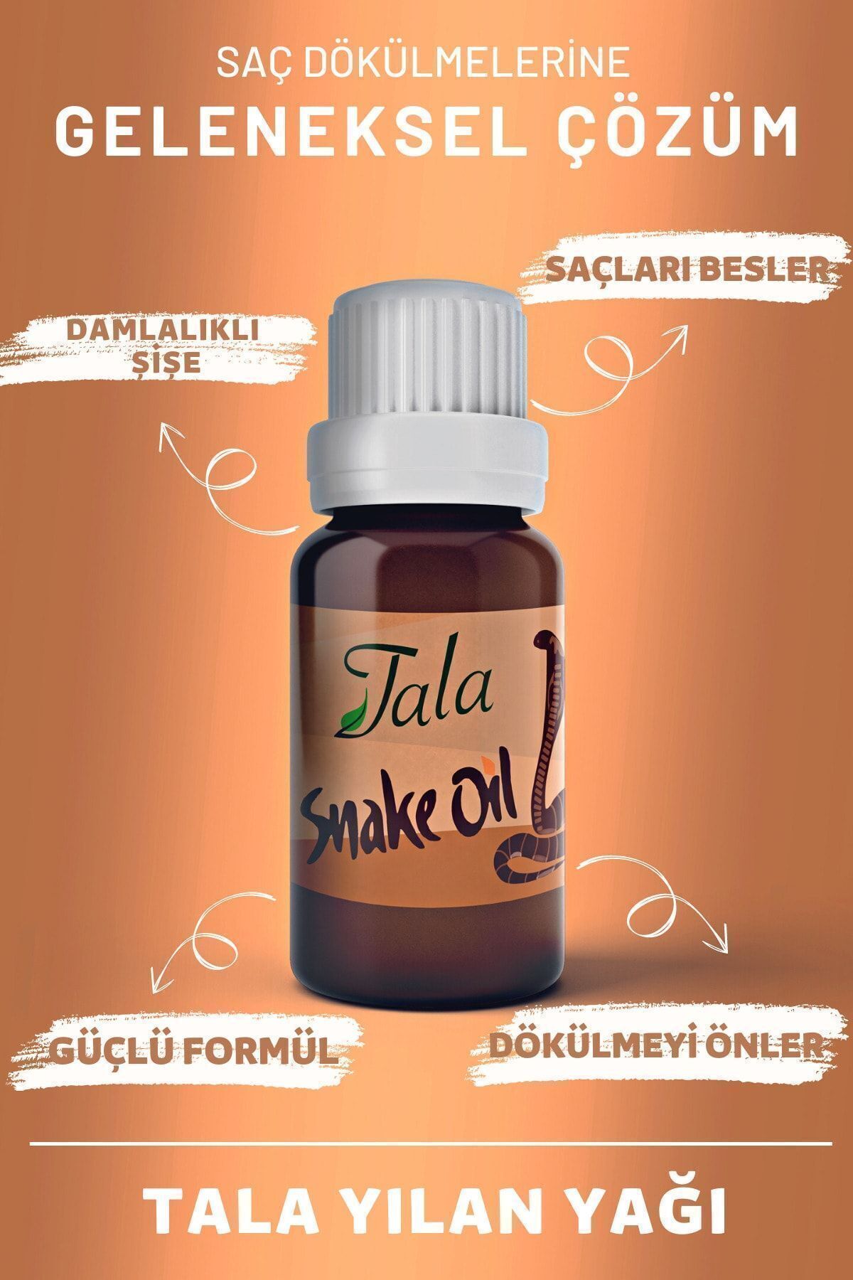 روغن مار 20 میلی لیتر 3 عدد Tala