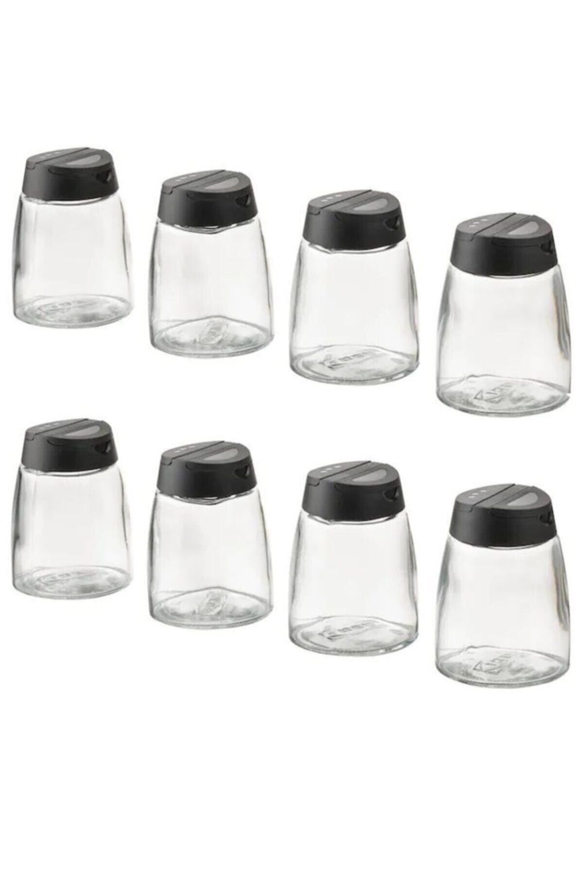 IKEA Spice Set 8 Piece Spice Set Glass Diameter 6.5 Cm Height 8.5cm Volume 15 Cl Trendyol