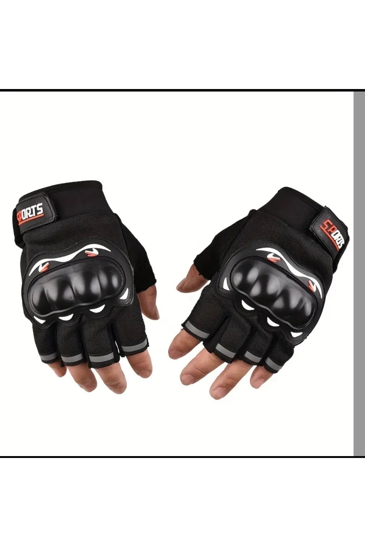 Sport Clover Unisex Yarım Parmak Motosiklet Eldiveni ,dış Mekan ,spor Aktivite Eldiven