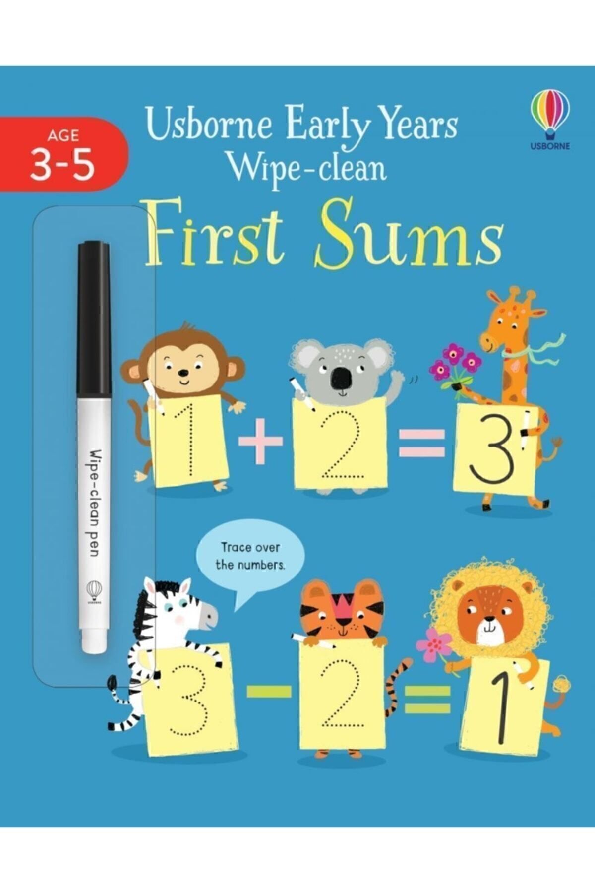Usborne Early Years Wipe-clean First Sums