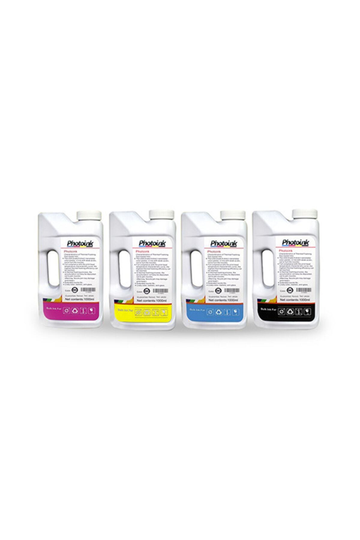 PHOTOINK Canon G5040 G6040 G7040 4renk 1000 ml Mürekkep 50.000 Sayfa