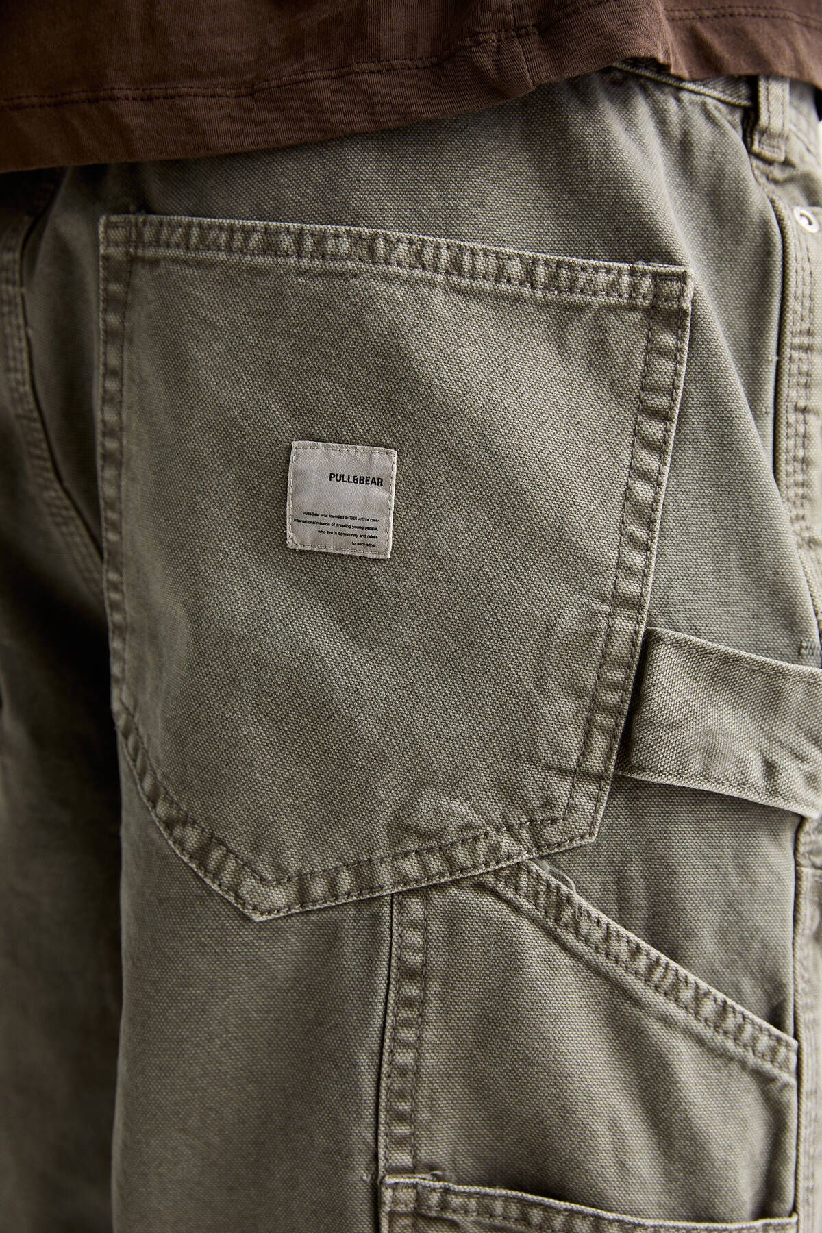 شلوار کارپنتر با دو بغل پل اند بیر  Pull & Bear