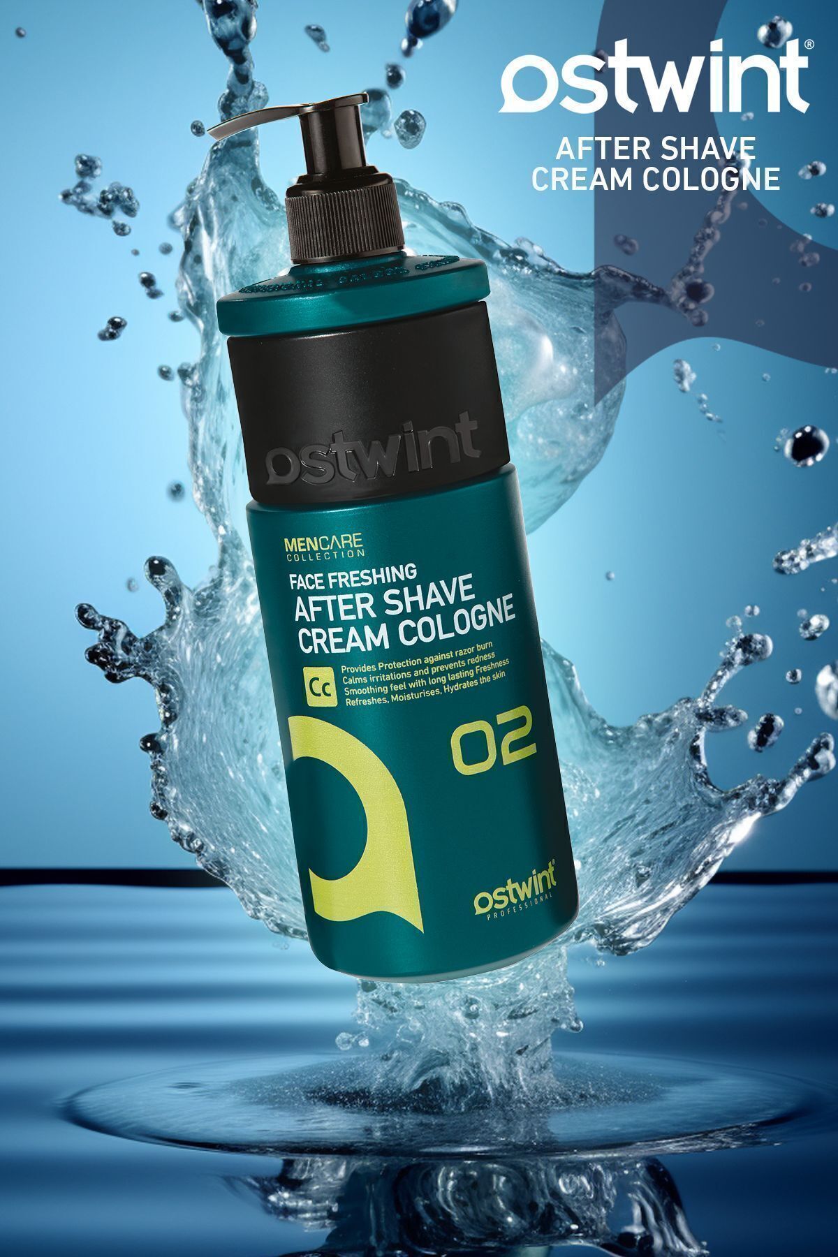 Ostwint After Shave Krem Tıraş Kolonyası No2 Oud 400ml Nemlendirici