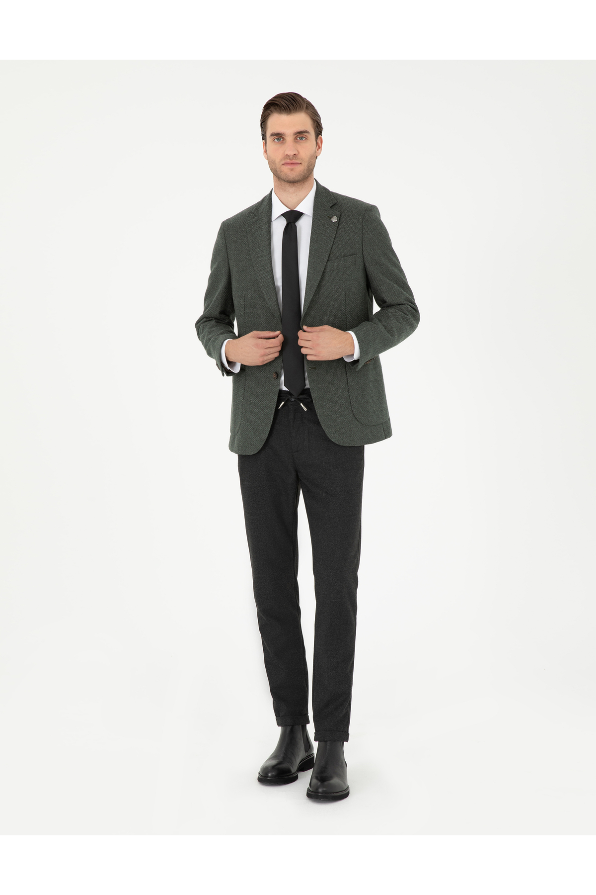 شلوار مردانه پیر کاردین | 50296178-VR006 Pierre Cardin - Image 3