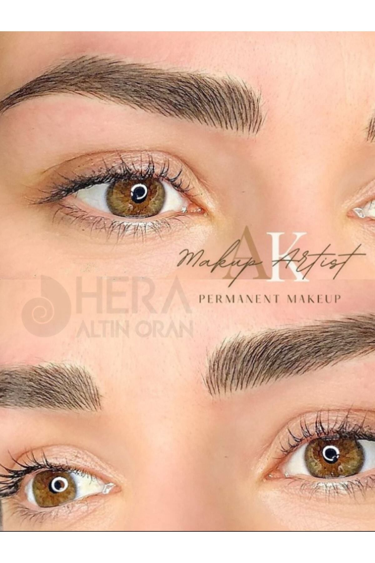 رنگ ابرو چند 5 میل آرایش دائمی و میکروبلادینگ Hera Altın Oran