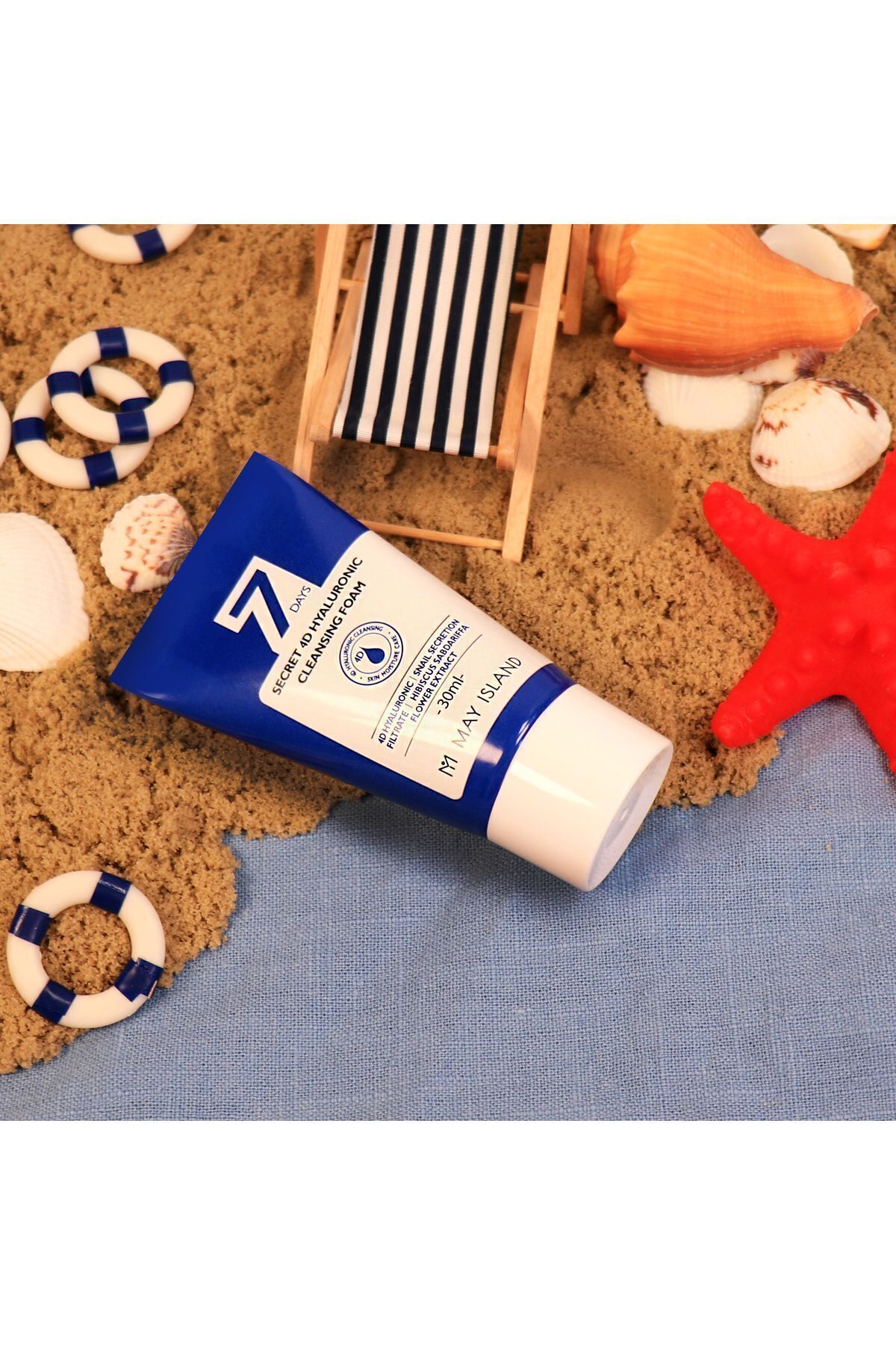 May Island-7Days Secret 4D Hyaluronic Korea - Moisturizing & Deep Cleansing Foam 30ml 5