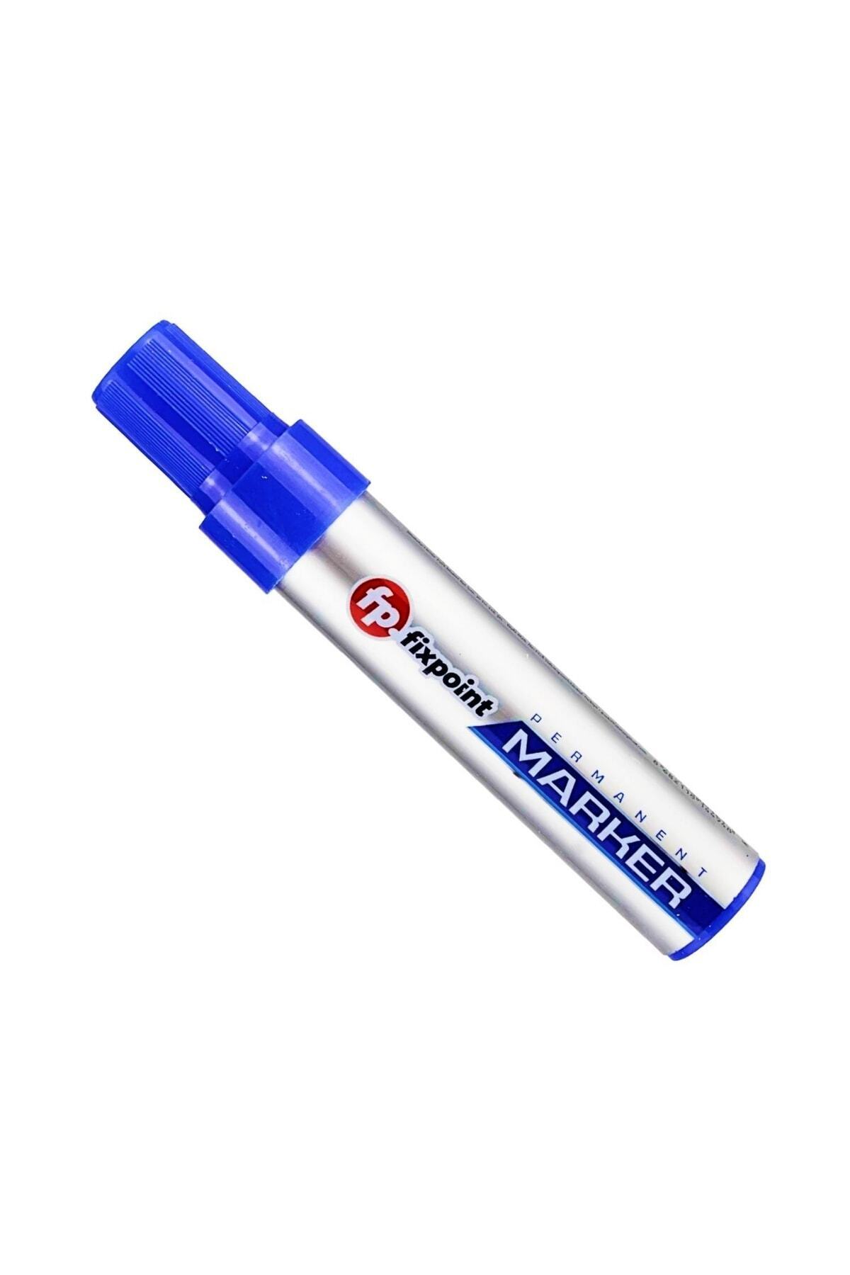 FixPoint Jumbo Koli Kalemi Marker 10 Mm. Mavi K-4948