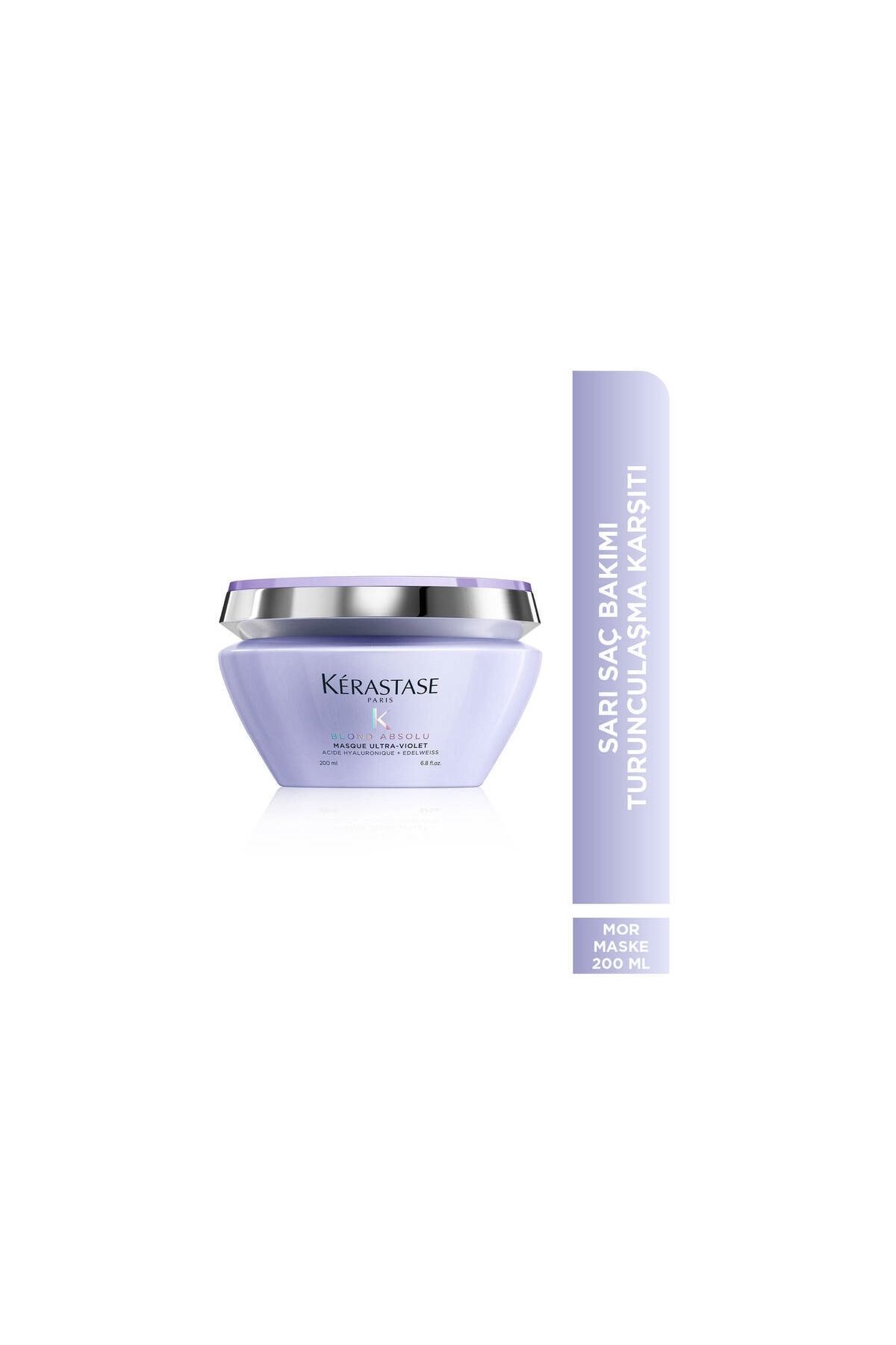 ماسک بلوند ابسولو اولترا بنفش-ماسک تارهای مو تقویت کننده عمیق 200 میلی لیتر CYT4 Kerastase
