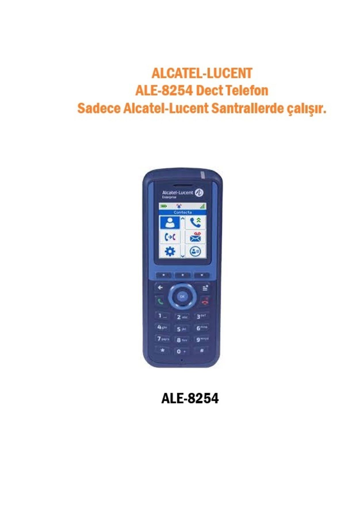 Alcatel Lucent Ale 8254 Dect Handset Telsiz Telefon