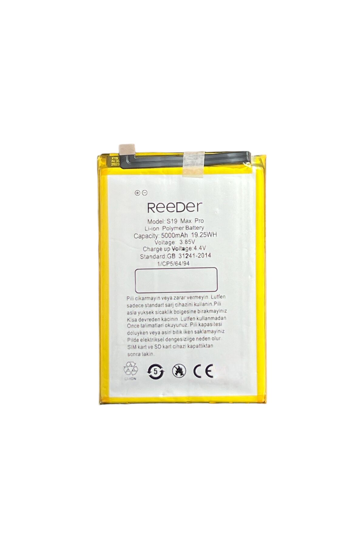 EFEGSM Reeder S19 Max Pro Batarya