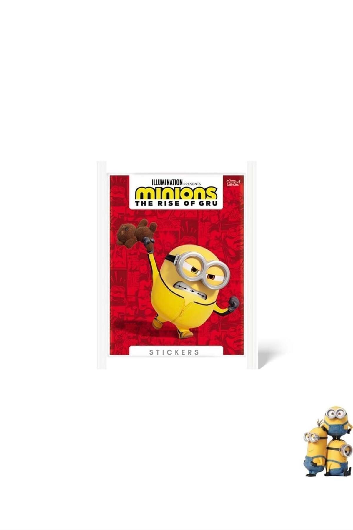 Topps-Pink Minions 2 Gru's Rise - Sticker Metal Box 4