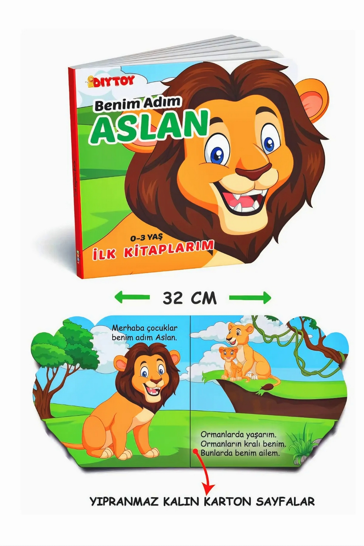 Apexma 6'lı Ben Kim Hayvanlar Eğitici Kitap -  Çocuklar İçin Resimli 6 Adet Eğitici Aktivite Kitaplar Seti fotoğrafı 6 (önizleme)