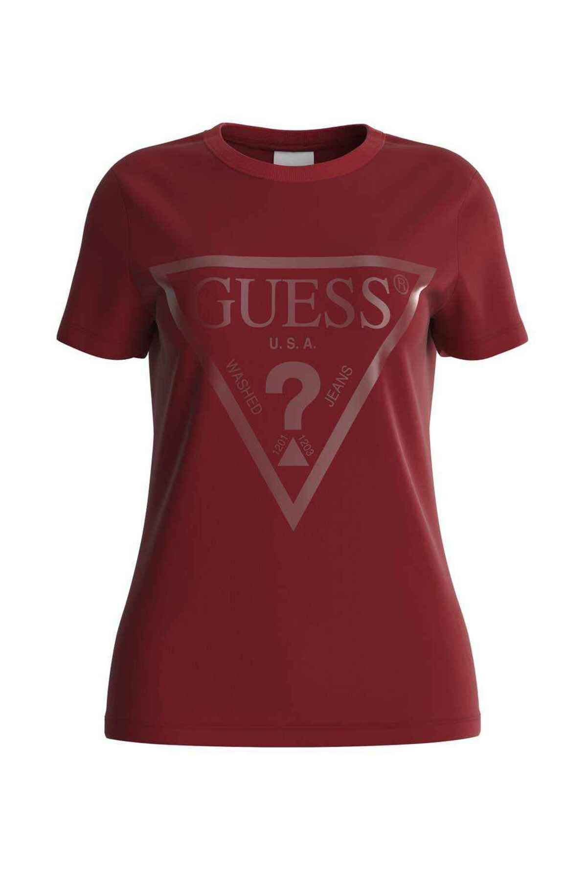 T shirt guess rouge online