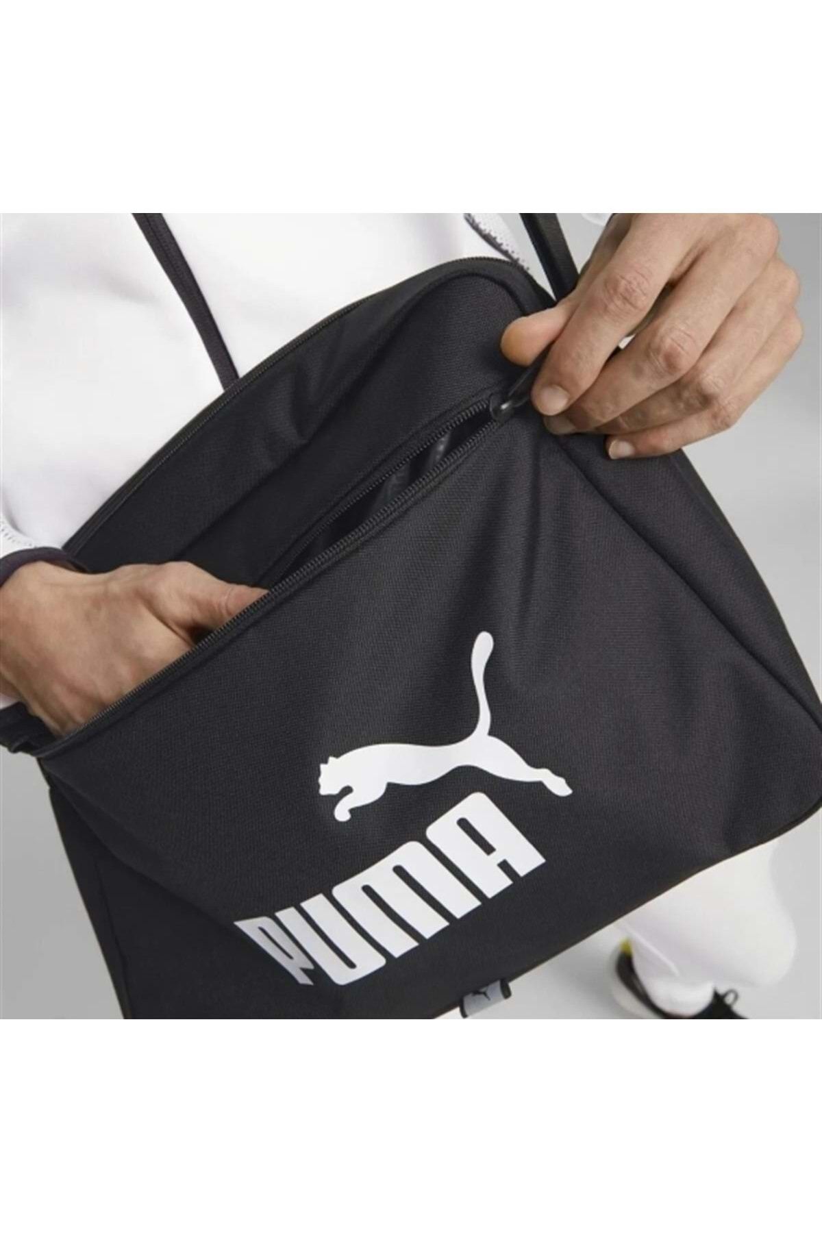 Puma Phase 079956 -01 Black Shoulder Bag - Shoulder Bag - Trendyol