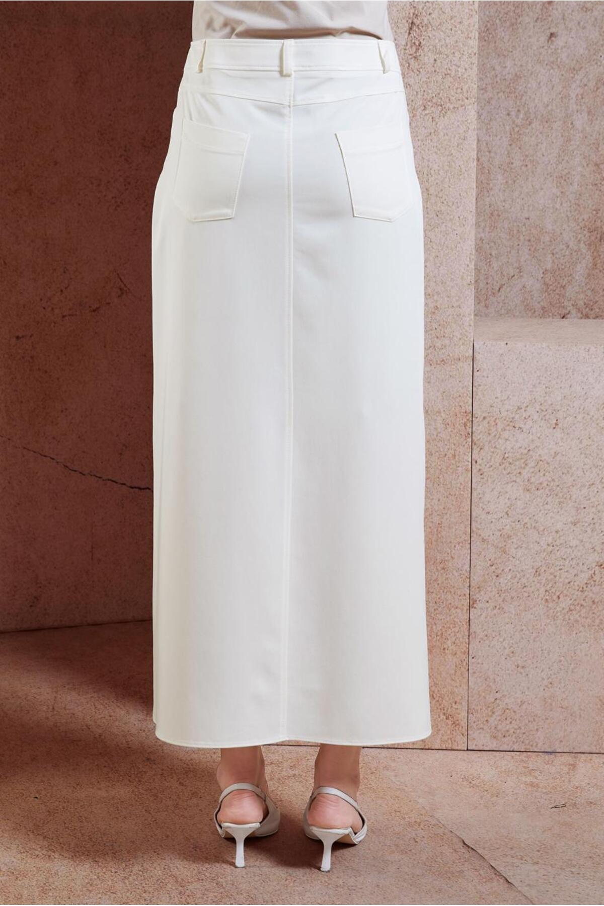 دامن زنانه آلوینا | 24YETK0060584 Alvina - Image 3