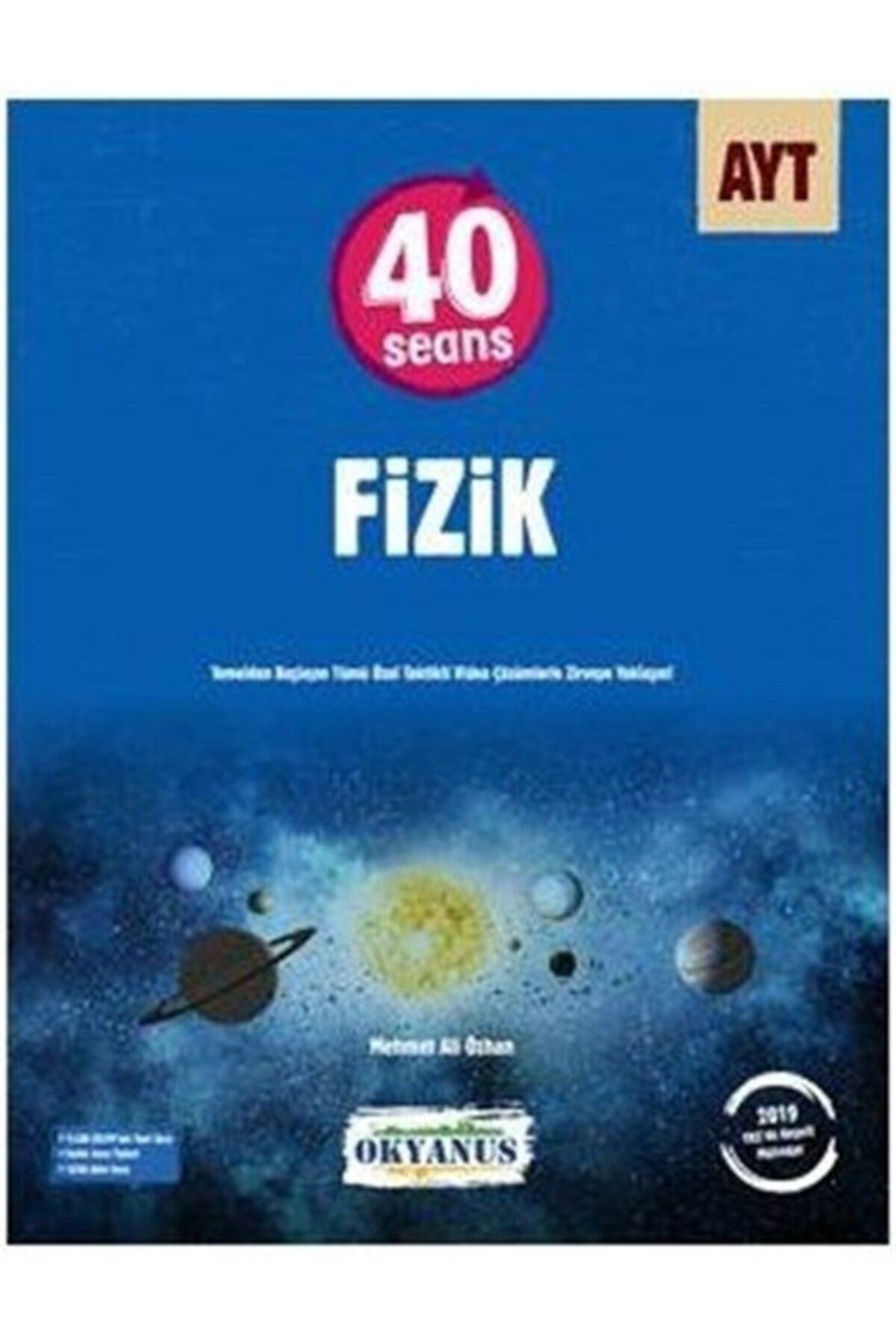 Ayt 40 Seans Fizik Soru Bankası 2025 Okyanus Yayıncılık