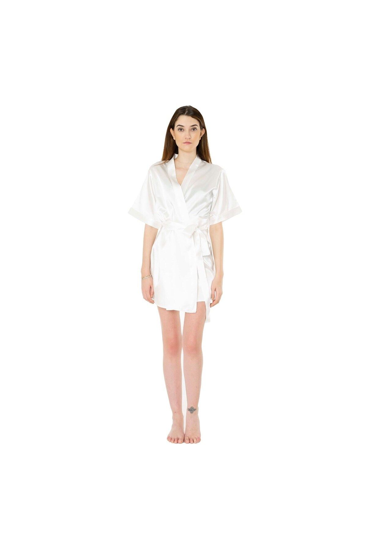 FOR YOU MODA-Rochie de mireasa din satin Fussia Broderie Mireasa 4