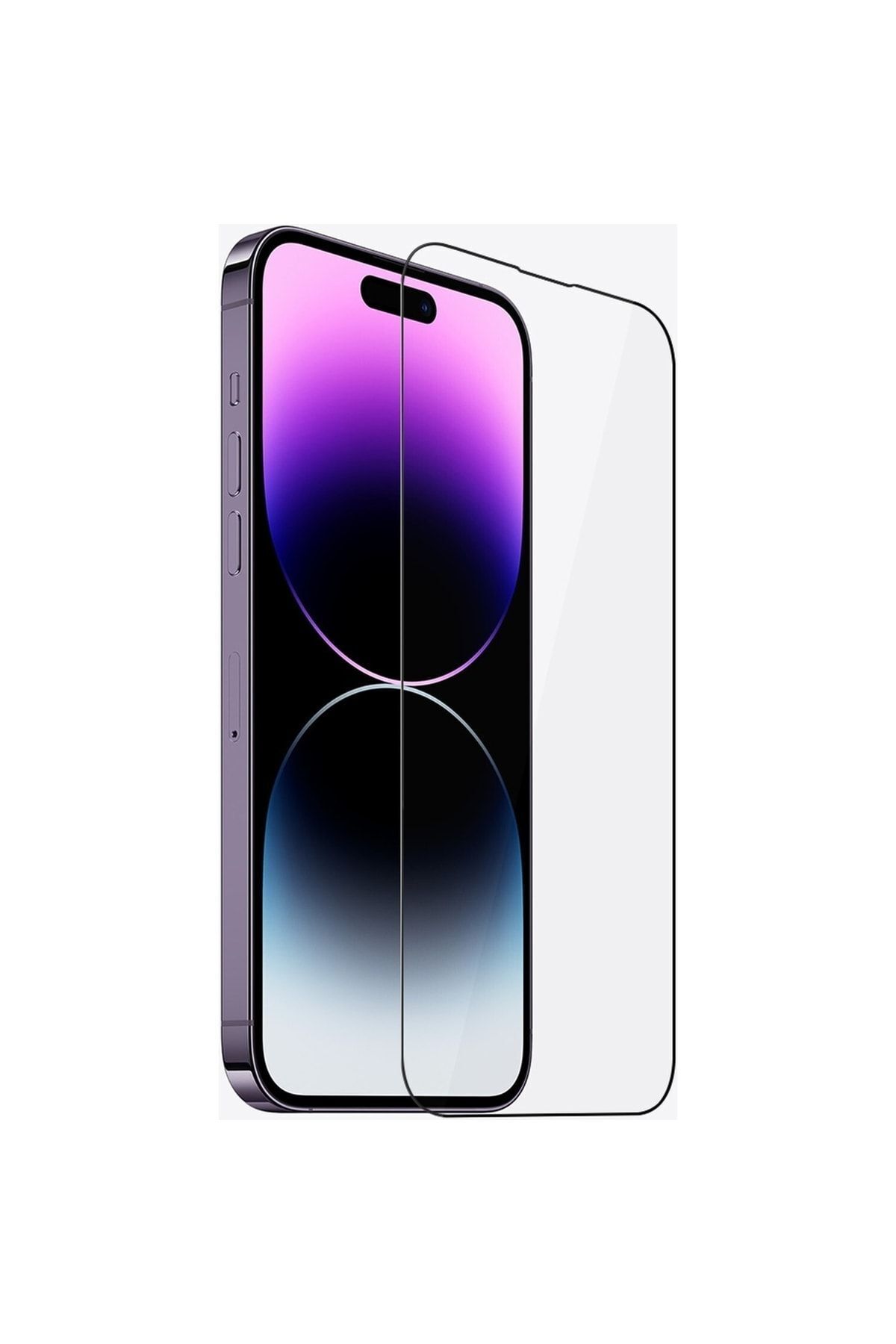 İphone 14 Pro Ekran Koruma Camı Her Yerden Tam Kapatan Kırılmaz Ekran Koruyucu Film Kolay Uygula