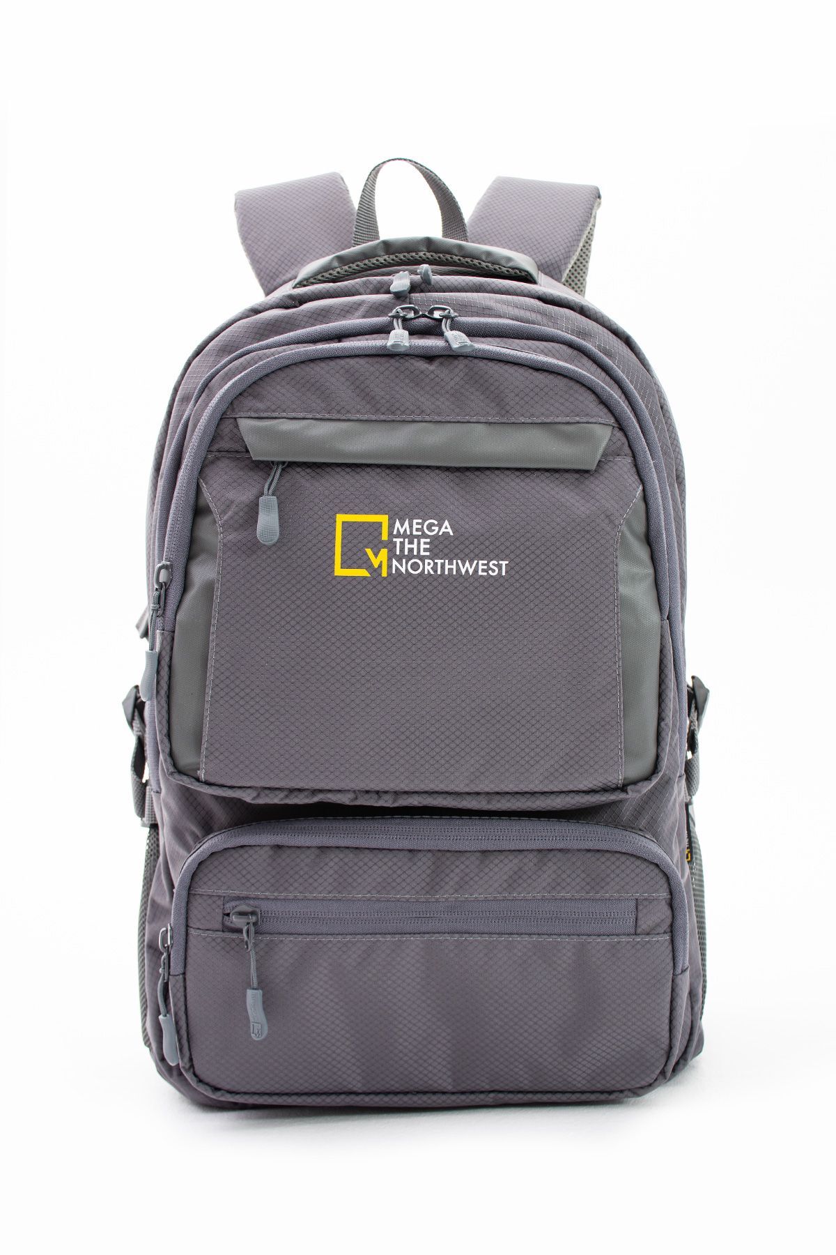 کوله پشتی زنانه خاکستری MEGA ÇANTA | HD-6015MG اورجینال - تصویر 5